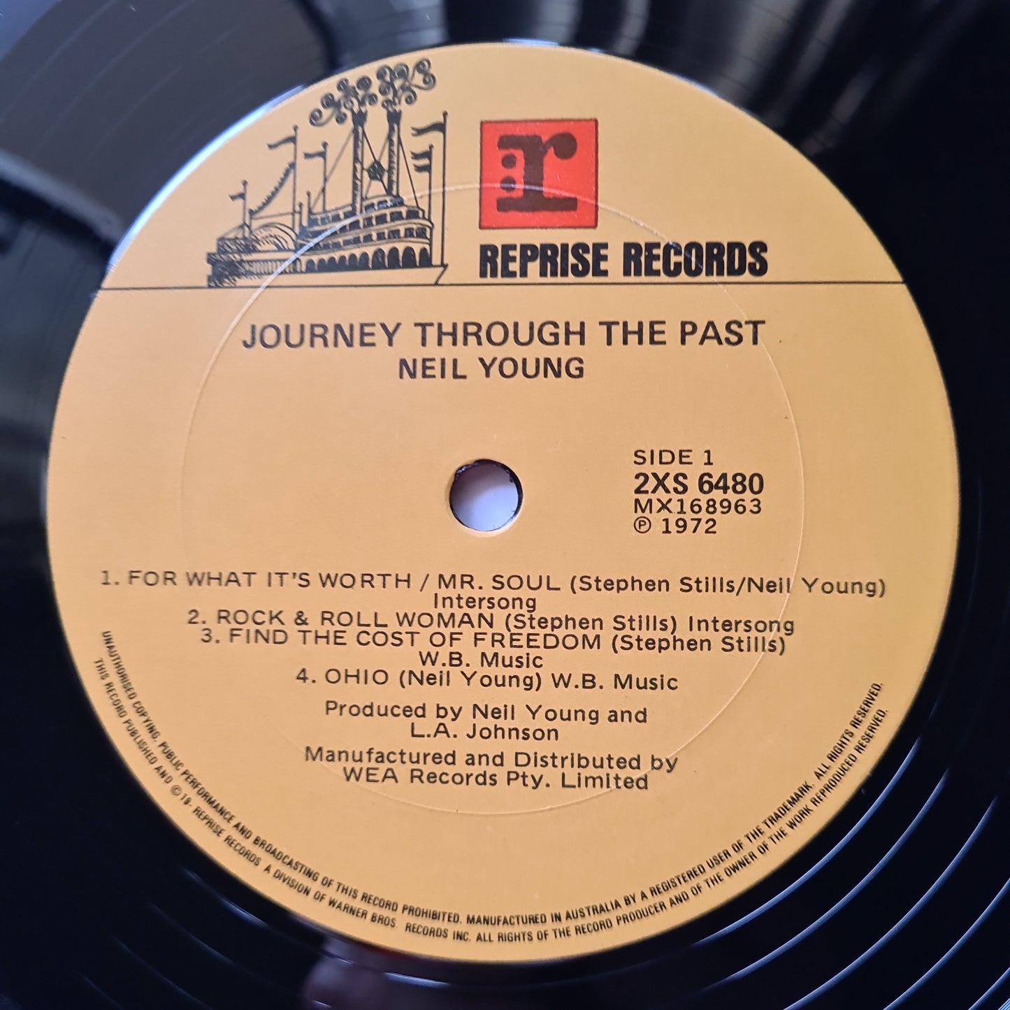 Neil Young – Journey Through The Past: A Film By Neil Young - 1972 (Gatefold) - Vinyl Record 2LP
