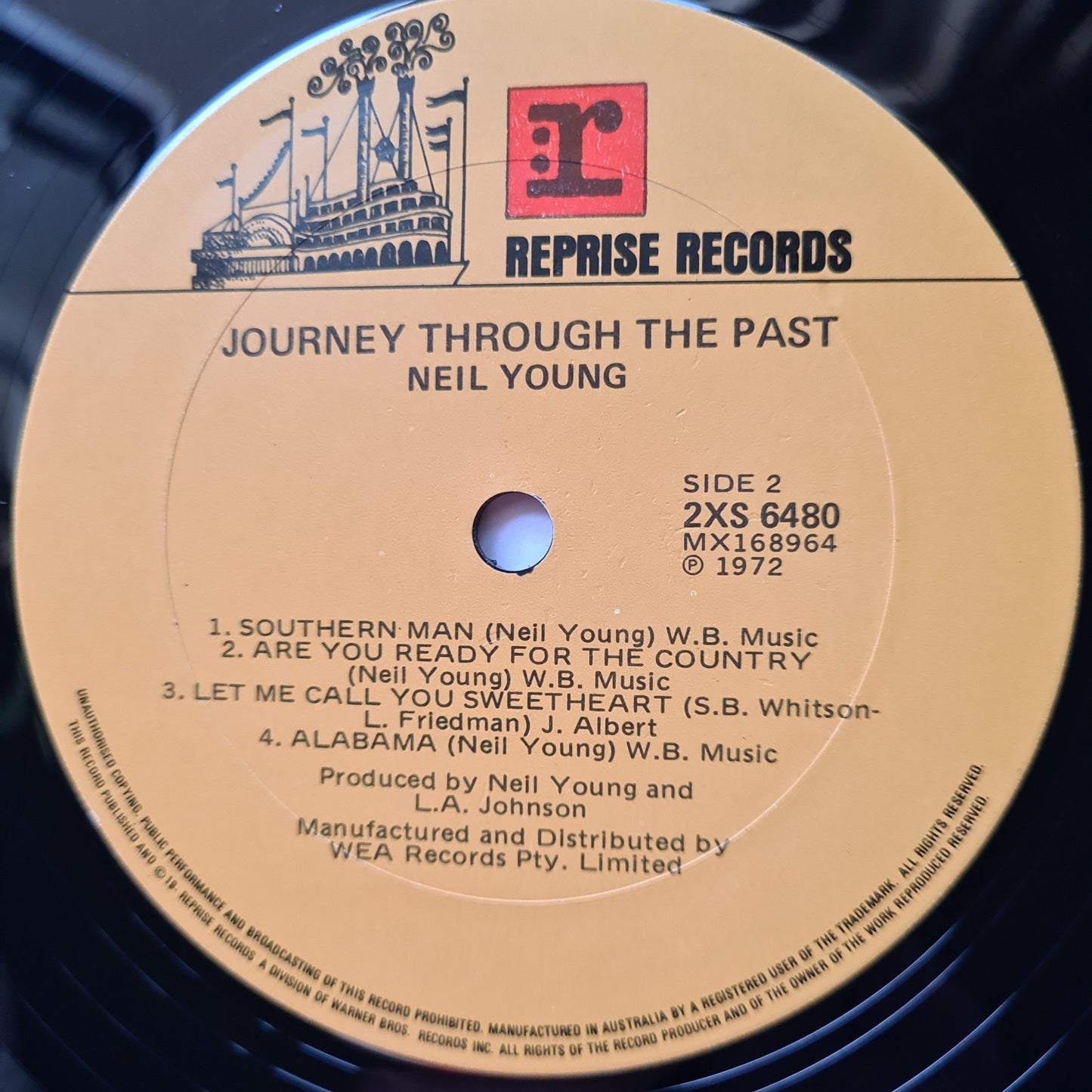 Neil Young – Journey Through The Past: A Film By Neil Young - 1972 (Gatefold) - Vinyl Record 2LP