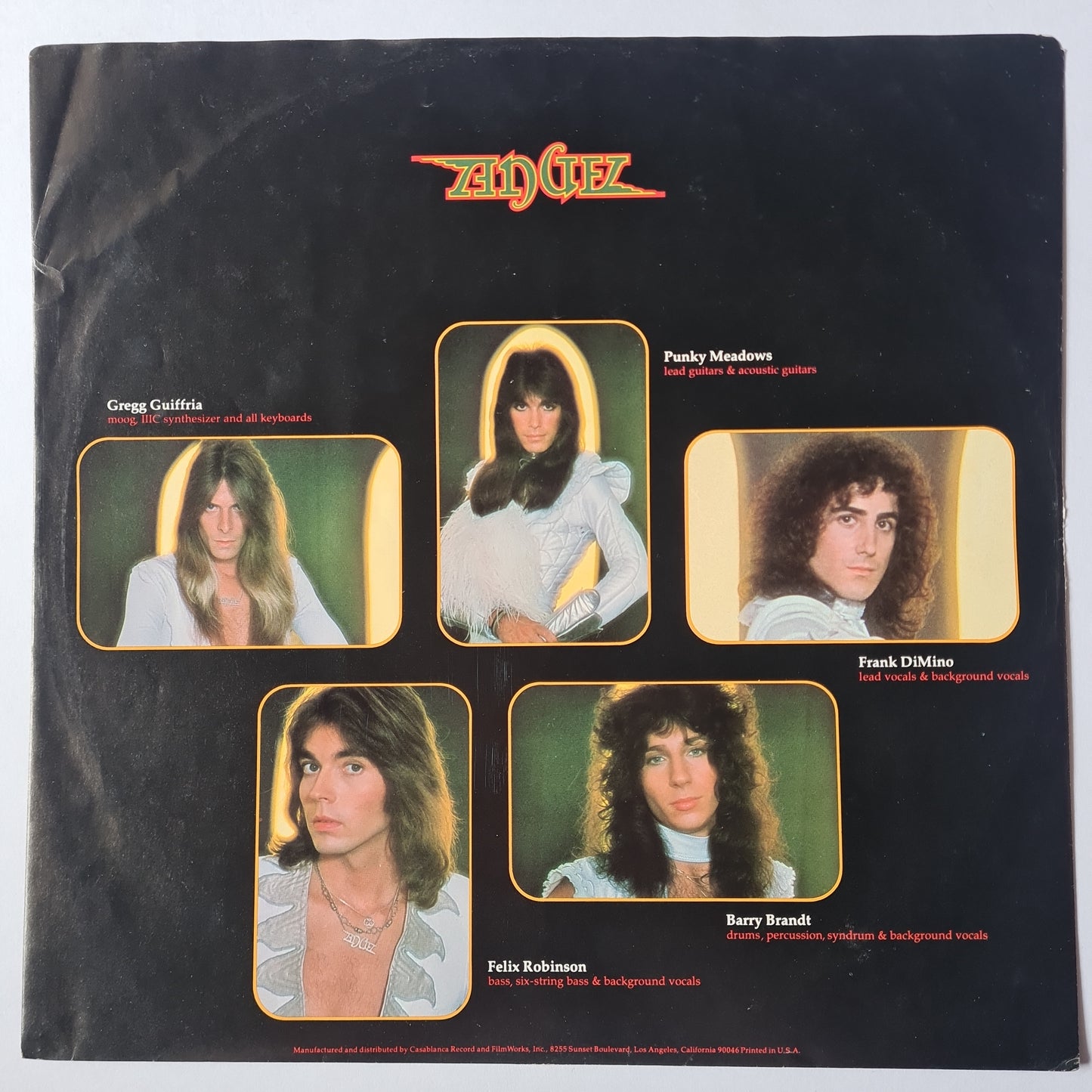 Angel – White Hot - 1977 - Vinyl Record LP
