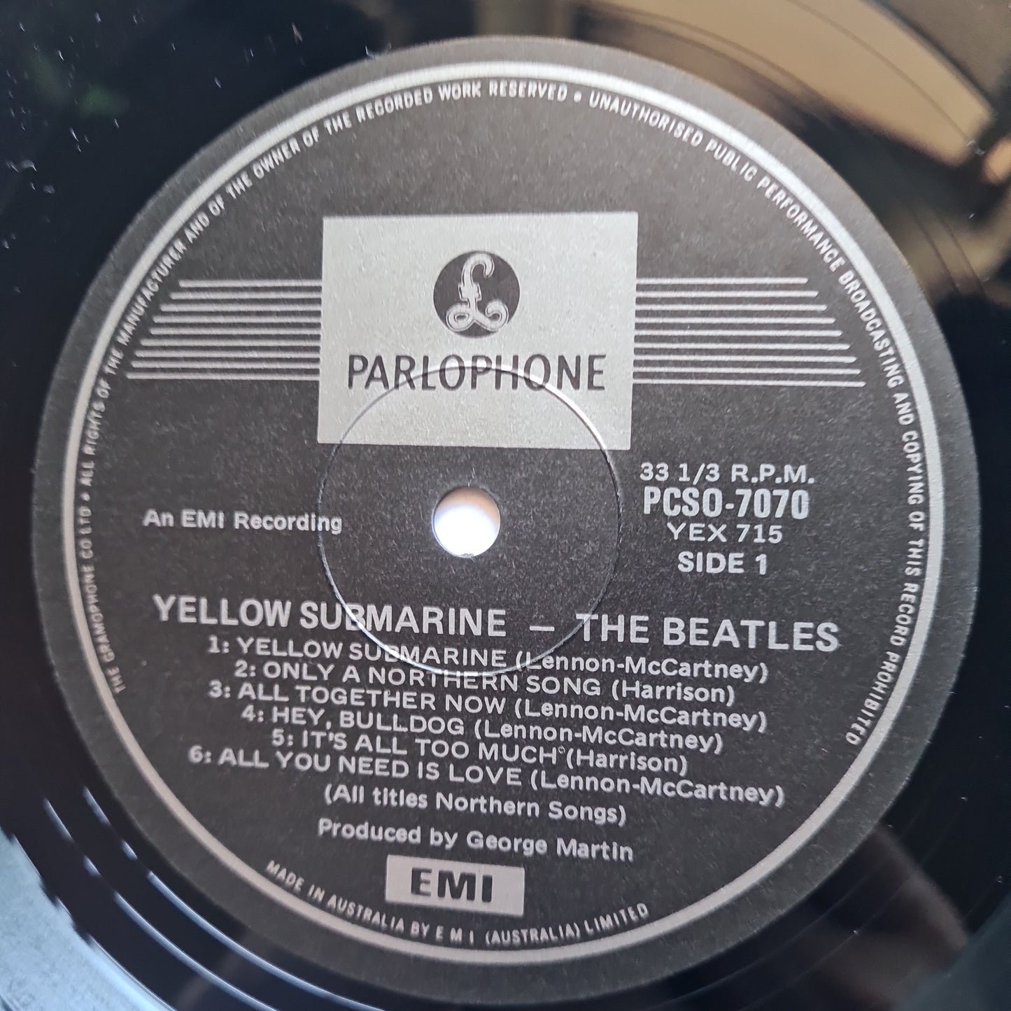 The Beatles – Yellow Submarine - 1969 (1978 Australian Pressing) - Vinyl Record LP