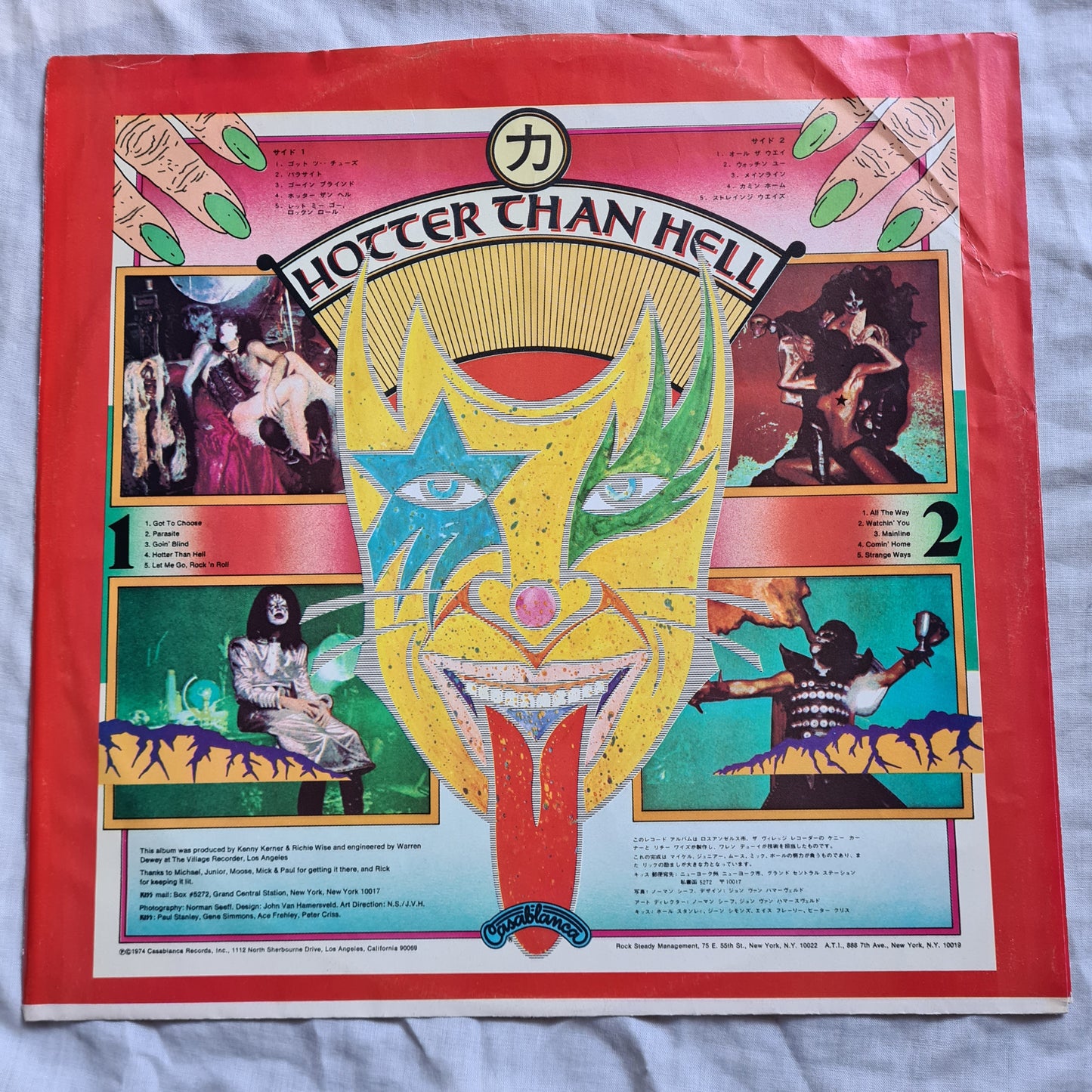 KISS – The Originals - 1976 (3LP USA 2nd Pressing) First 3 KISS Albums - Vinyl Record 3LP