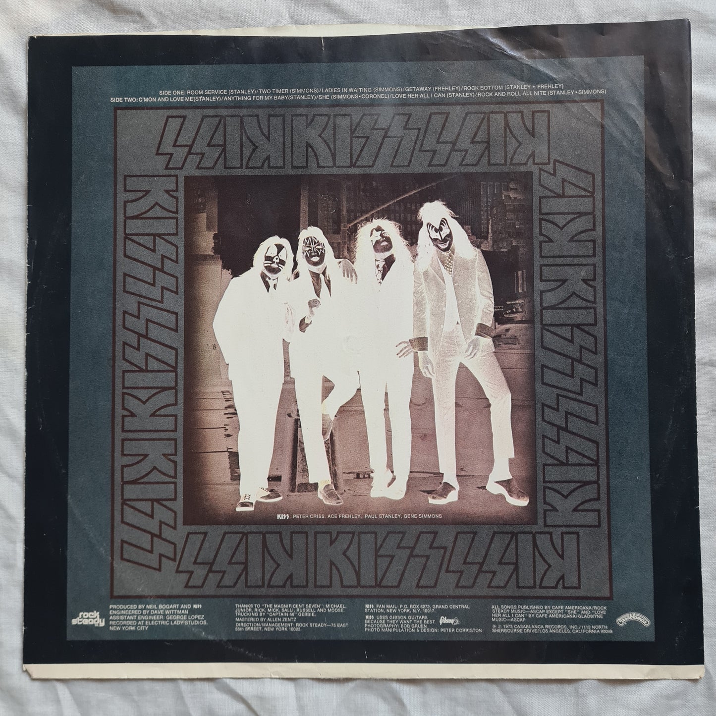 KISS – The Originals - 1976 (3LP USA 2nd Pressing) First 3 KISS Albums - Vinyl Record 3LP