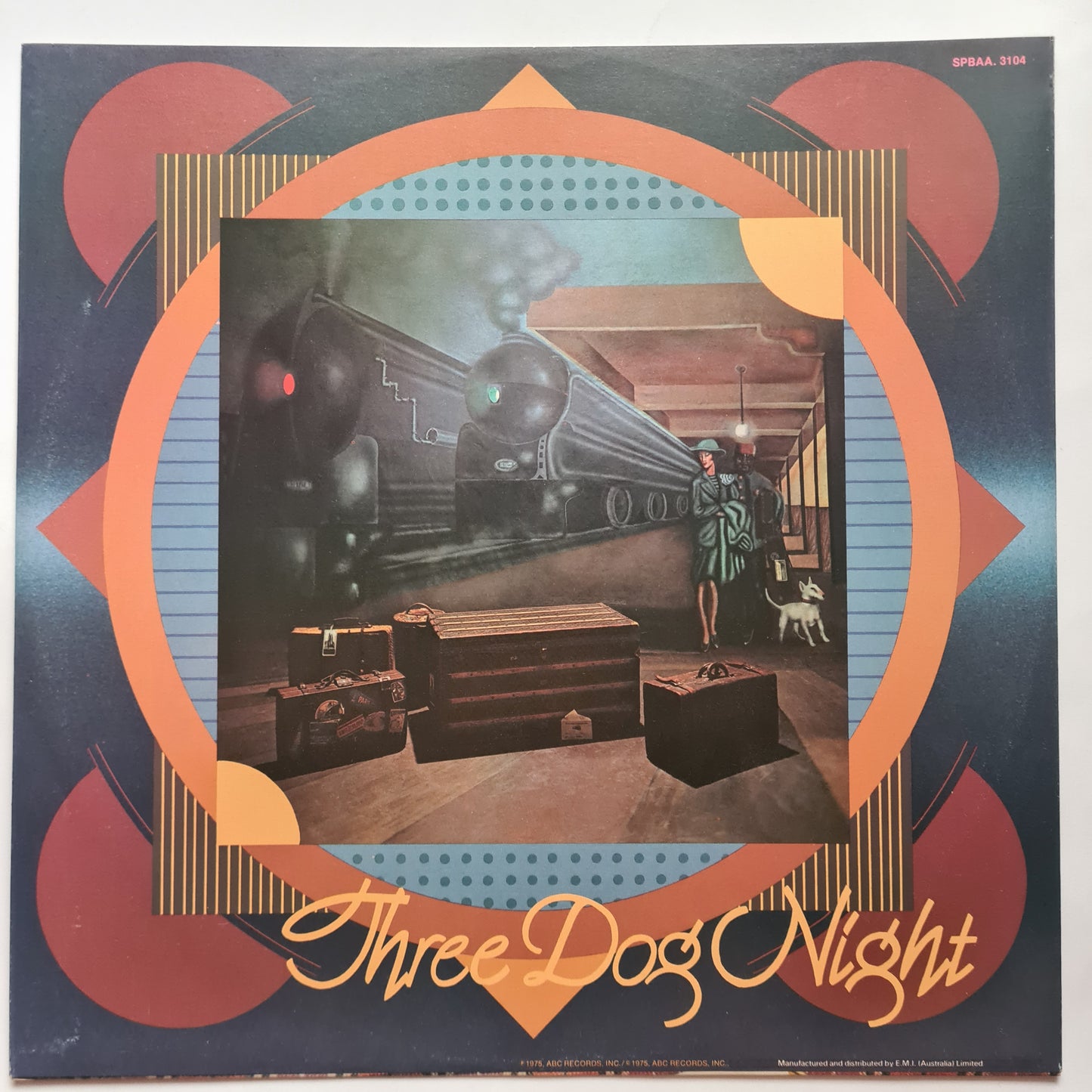 Three Dog Night – Coming Down Your Way - 1975 (Near Mint) - Vinyl Record LP