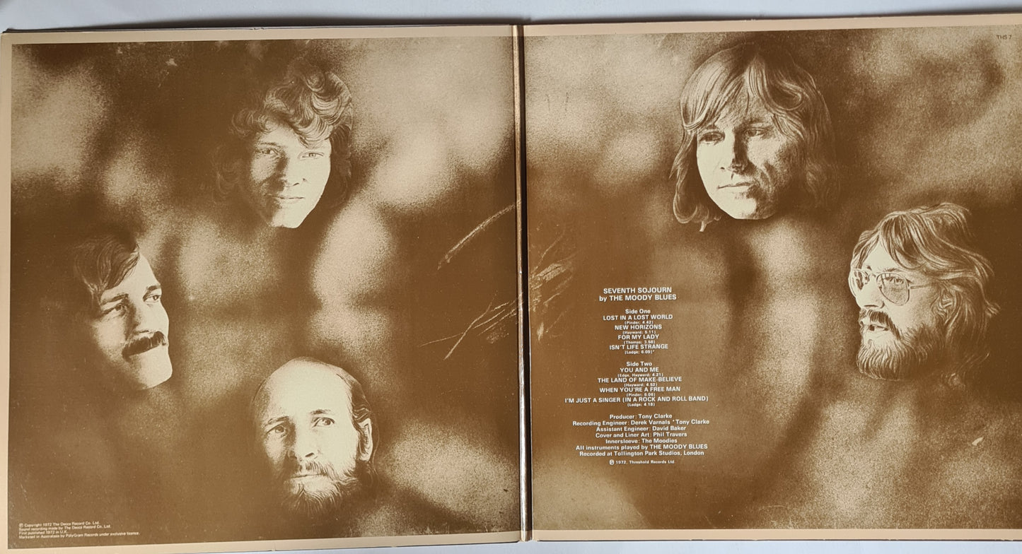 Moody Blues – Seventh Sojourn - 1972 - Gatefold Vinyl Record LP