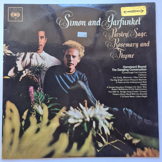 Simon & Garfunkel – Parsley, Sage, Rosemary & Thyme - 1966 - Vinyl Record LP (near mint)