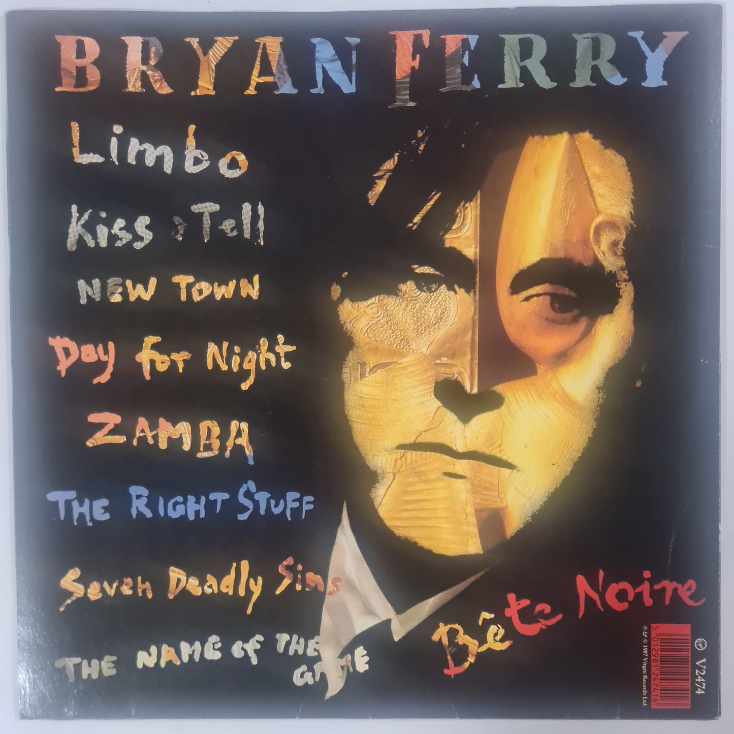 Bryan Ferry – Bête Noire - 1987 - Vinyl Record LP