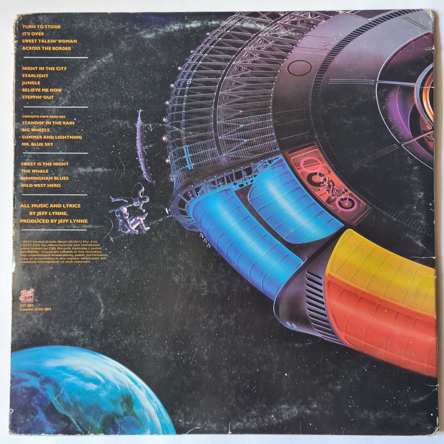 ELO – Out Of The Blue - 1977 (Gatefold) with poster) - Vinyl Record 2LP