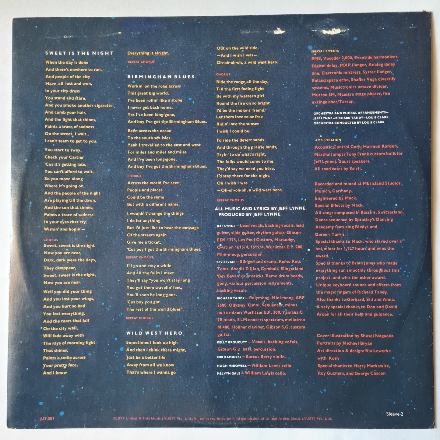 ELO – Out Of The Blue - 1977 (Gatefold) with poster) - Vinyl Record 2LP