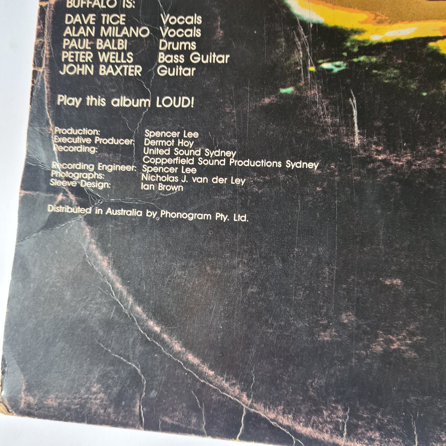 Buffalo – Dead Forever - 1972 (First Pressing, vertigo swirl label - Vinyl Record LP *RARE*