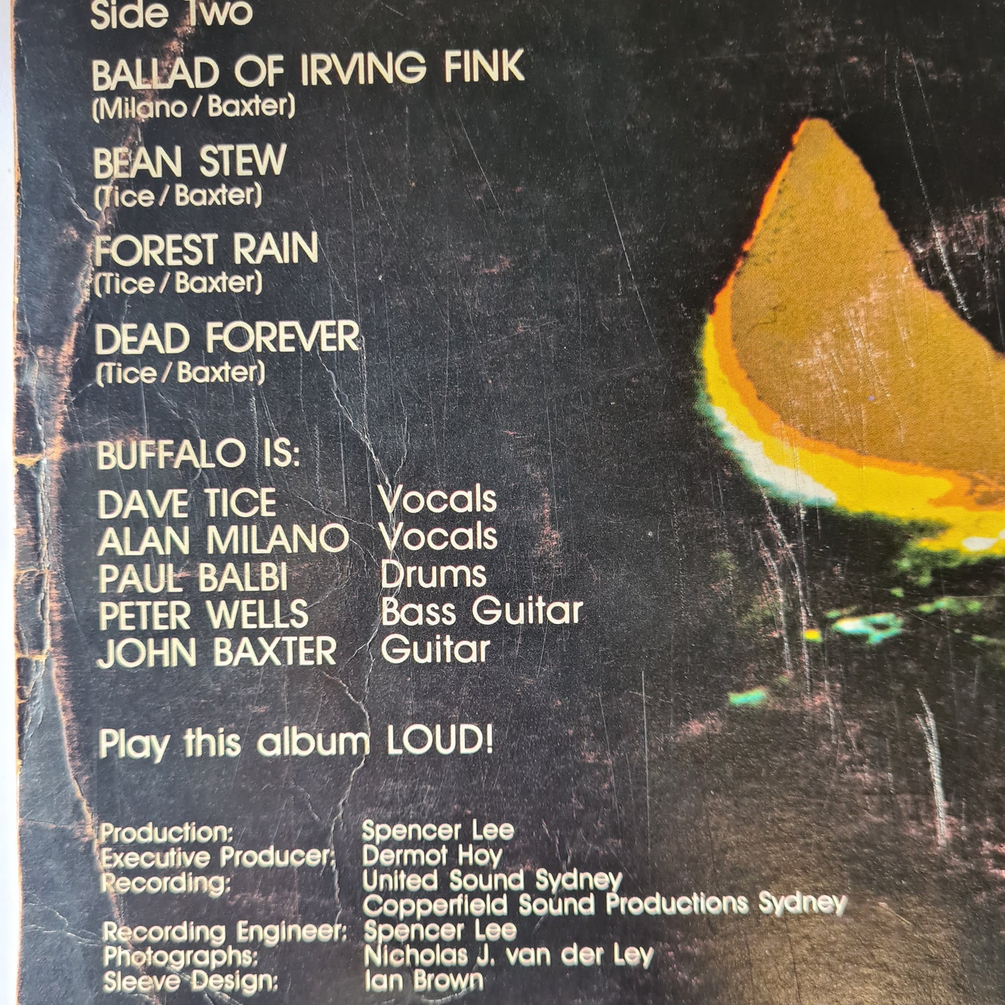 Buffalo – Dead Forever - 1972 (First Pressing, vertigo swirl label - Vinyl Record LP *RARE*