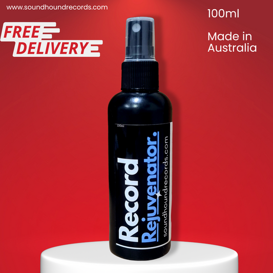 Record Rejuvenator: 100ml Record Cleaning Solution Spray (with microfibre towel) - Free Postage