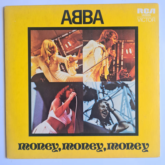 ABBA - Money, Money, Money - 1976 - Vinyl Record 7" Single - 45 RPM - Sound Hound Records