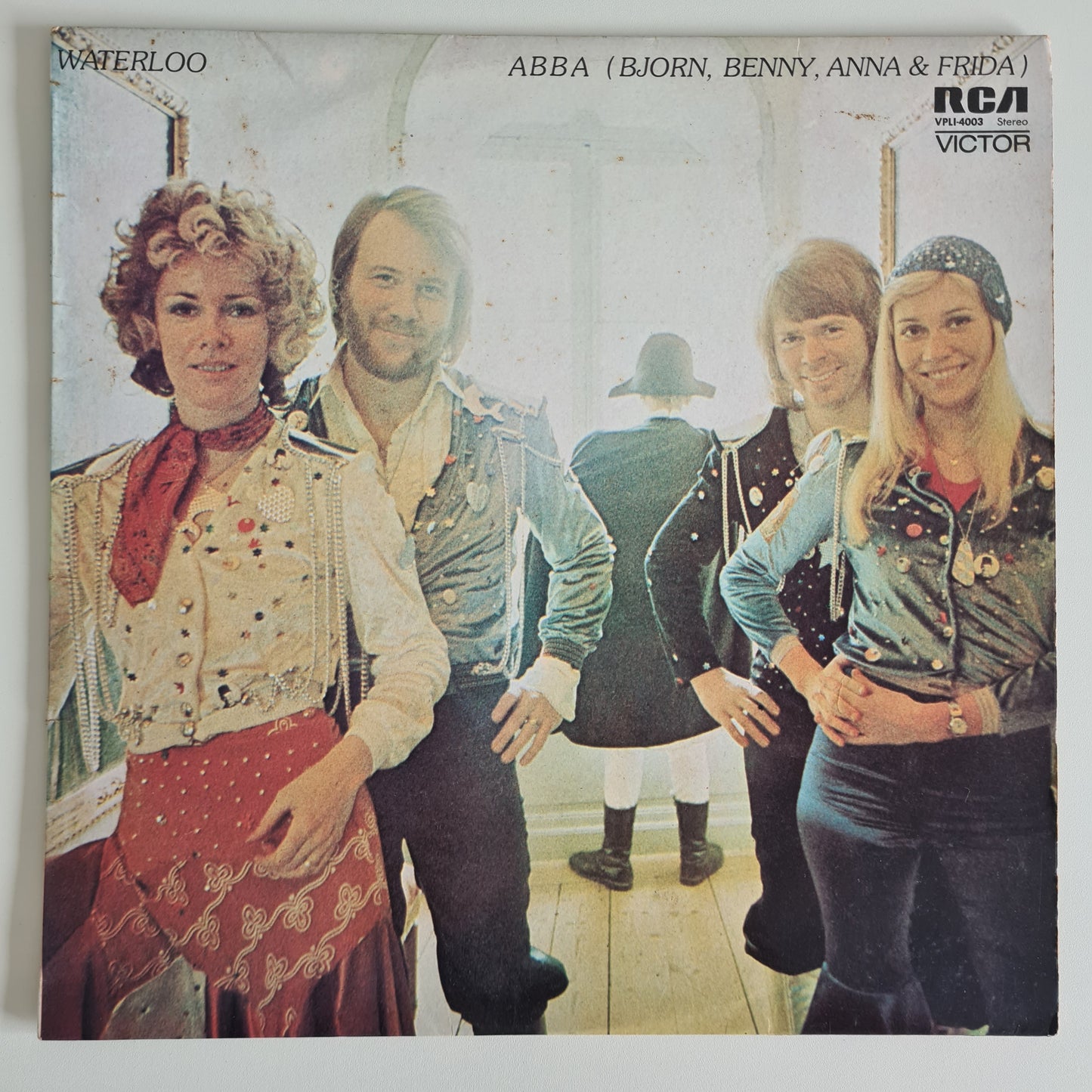 ABBA – Bjorn, Benny, Anna & Frida: Waterloo - 1974 - Vinyl Record LP - Sound Hound Records