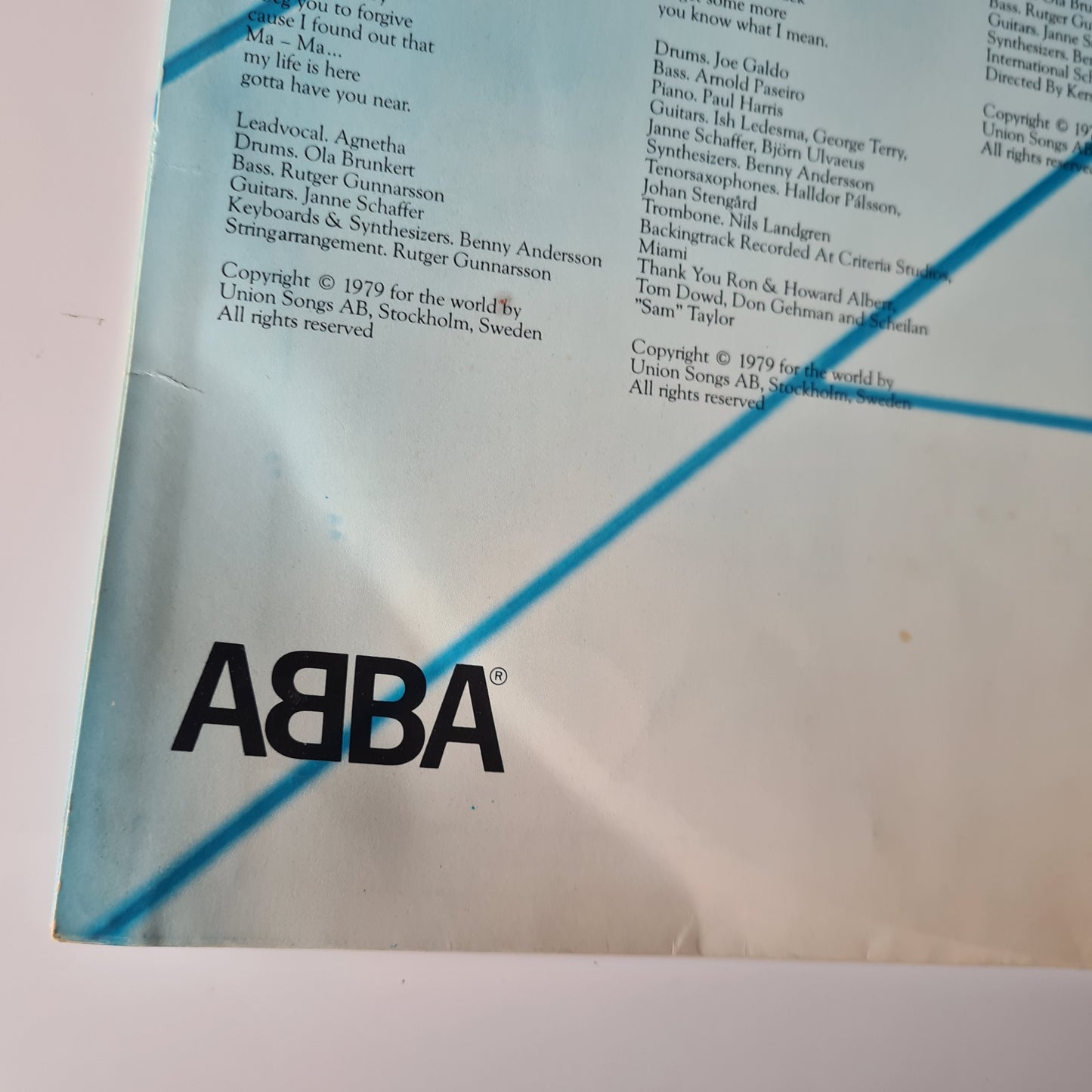ABBA – Voulez-Vous - 1979 - Vinyl Record LP - Sound Hound Records