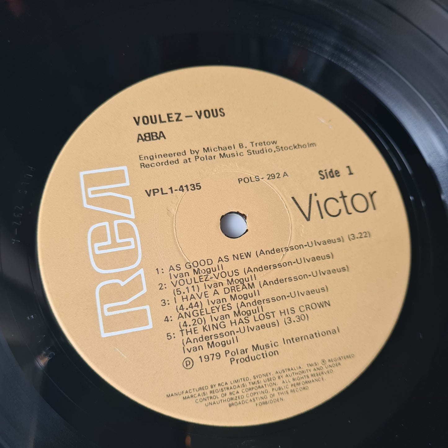 ABBA – Voulez-Vous - 1979 - Vinyl Record LP - Sound Hound Records