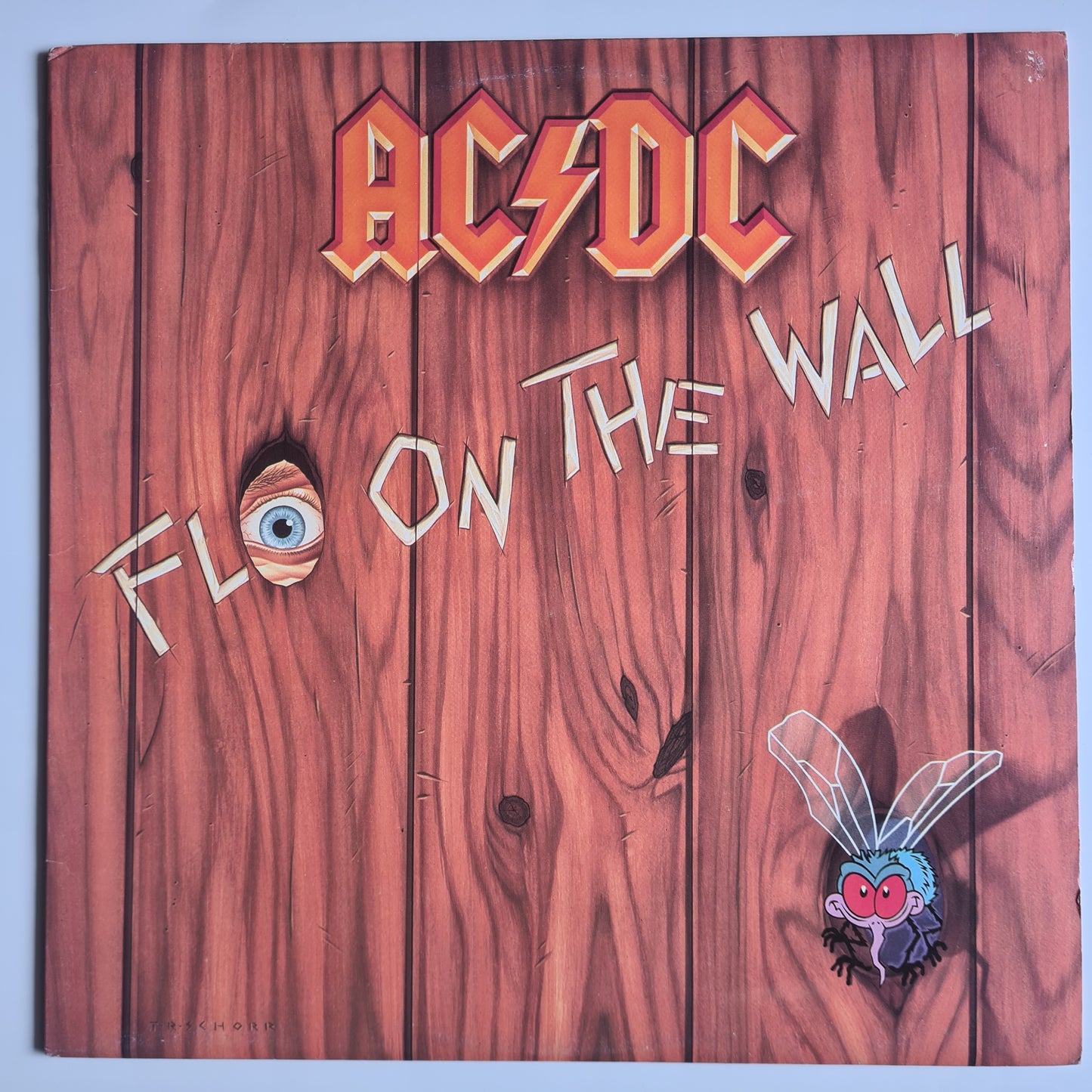 AC/DC – Fly On The Wall - 1985 (1st Australian Pressing) - Vinyl Record LP - Sound Hound Records