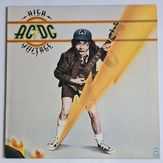 AC/DC – High Voltage - 1976 (1982 Canadian Pressing) - Vinyl Record LP (Excellent) - Sound Hound Records