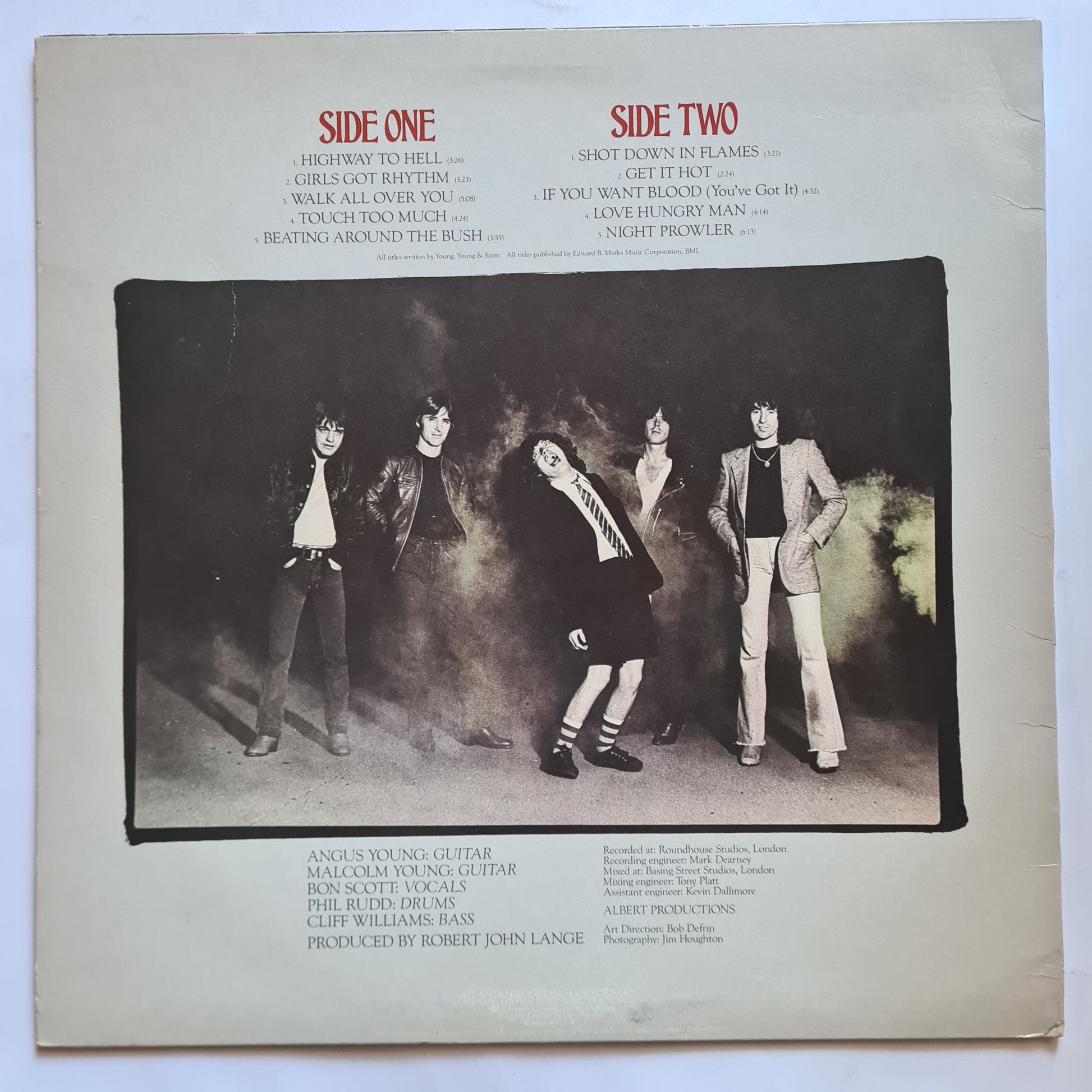AC/DC – Highway To Hell - 1979 (USA Pressing) - Vinyl Record LP - Sound Hound Records