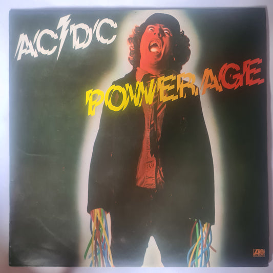 AC/DC – Powerage - 1978 (Portuguese Pressing) - Vinyl Record LP - Sound Hound Records