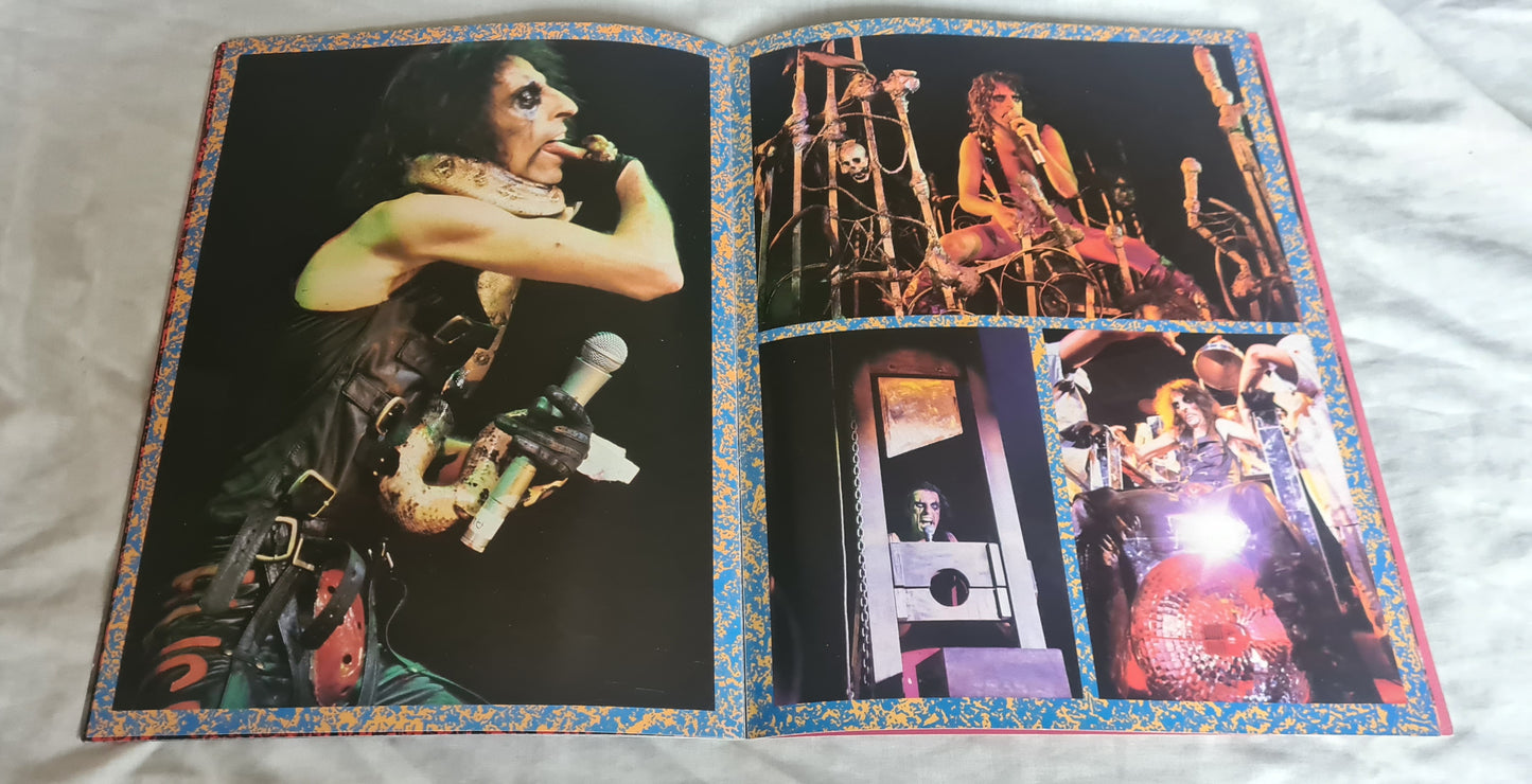 ALICE COOPER- 1986 THE NIGHTMARE RETURNS TOUR- TOUR BOOK- PROGRAM - Sound Hound Records