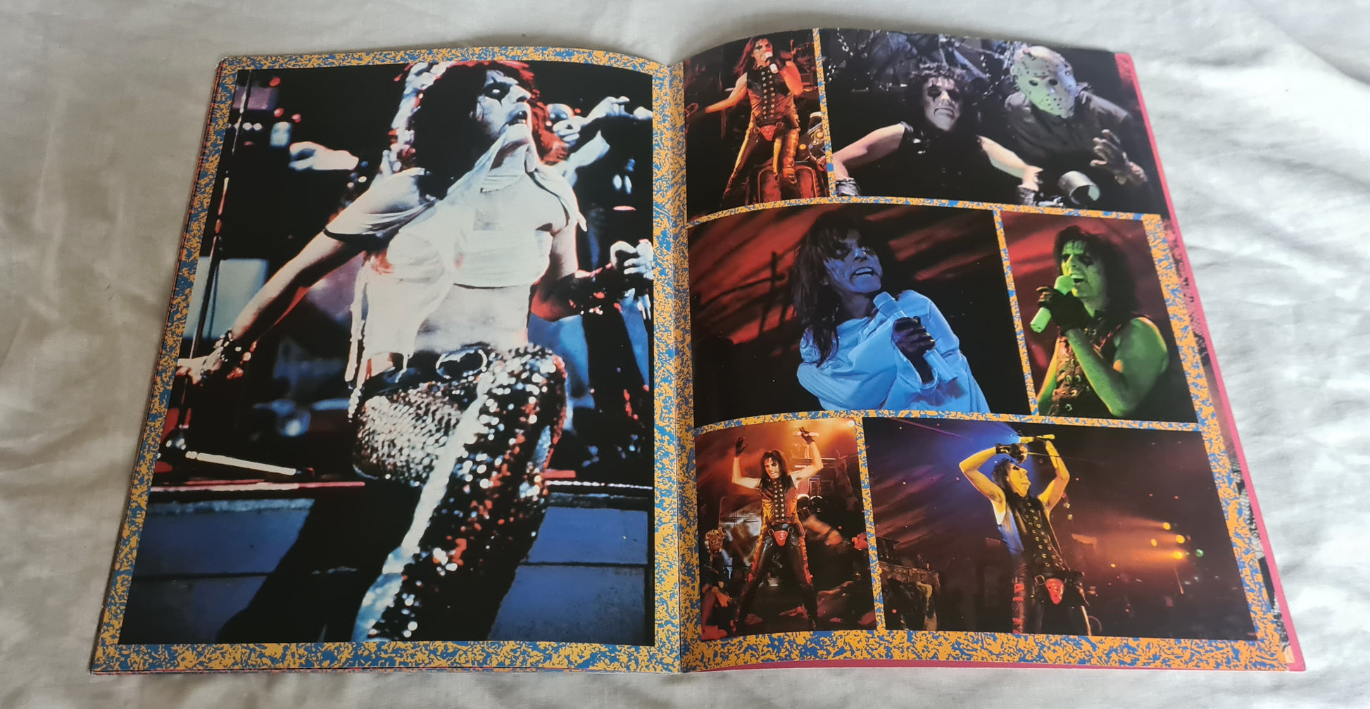 ALICE COOPER- 1986 THE NIGHTMARE RETURNS TOUR- TOUR BOOK- PROGRAM - Sound Hound Records