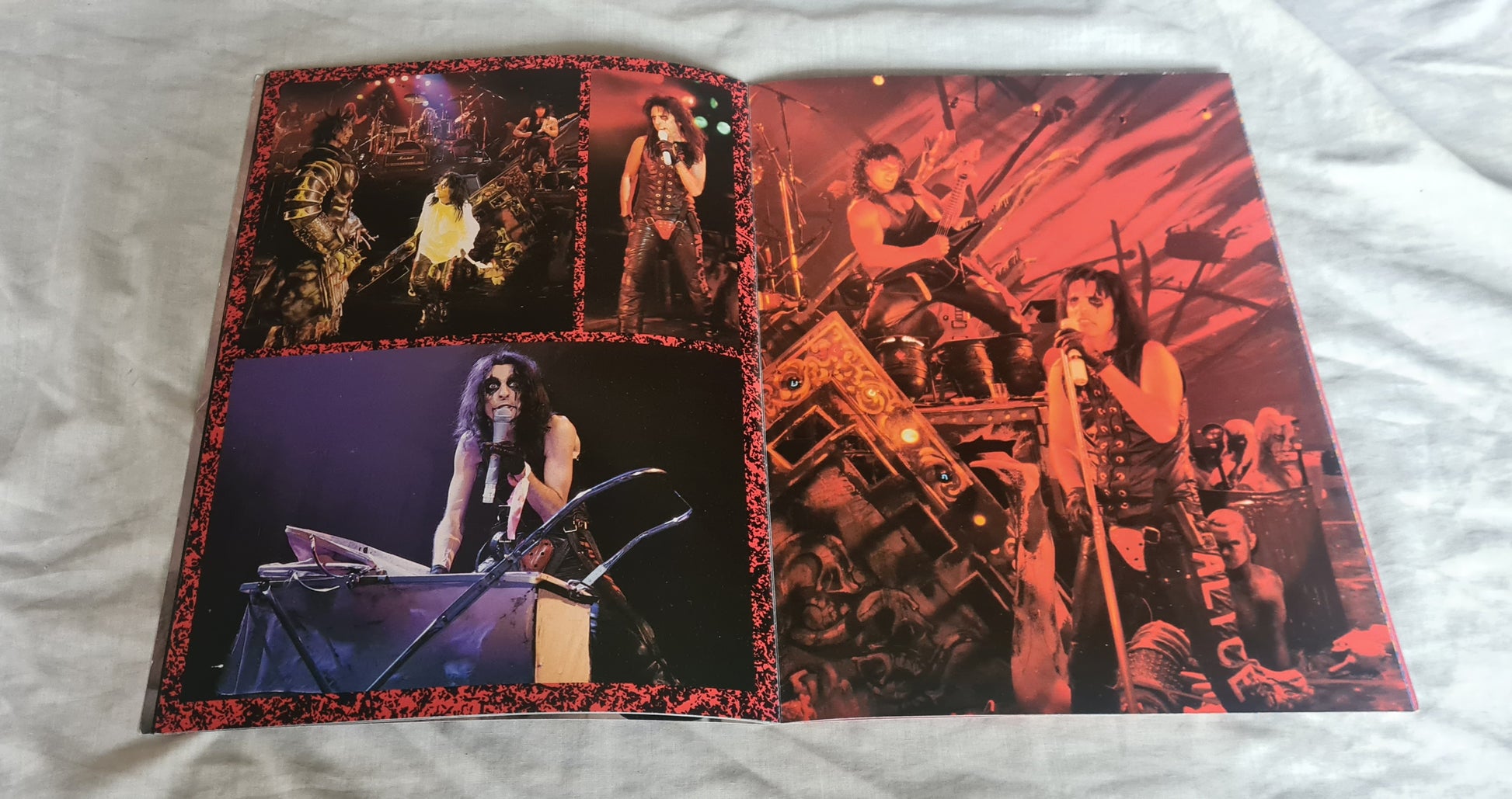 ALICE COOPER- 1986 THE NIGHTMARE RETURNS TOUR- TOUR BOOK- PROGRAM - Sound Hound Records