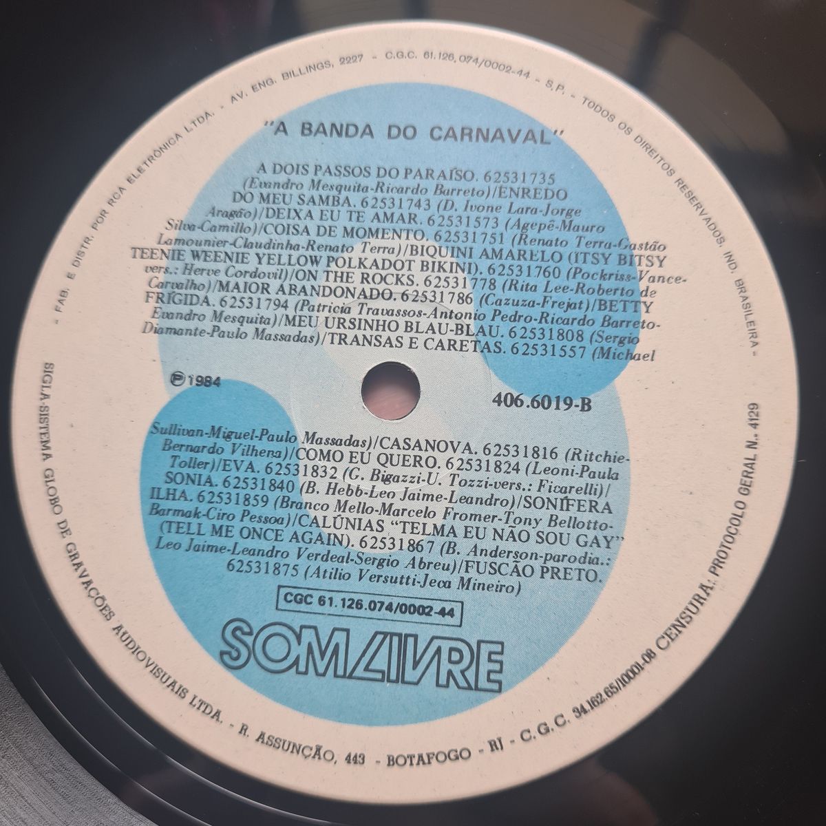 A Banda Do Carnaval – 33 Sucessos Em Ritmo De Folia - 1984 - Vinyl Record LP 🇧🇷