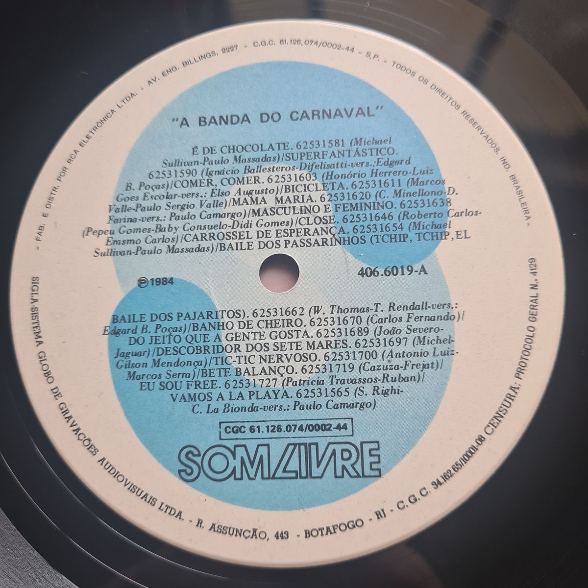 A Banda Do Carnaval – 33 Sucessos Em Ritmo De Folia - 1984 - Vinyl Record LP 🇧🇷