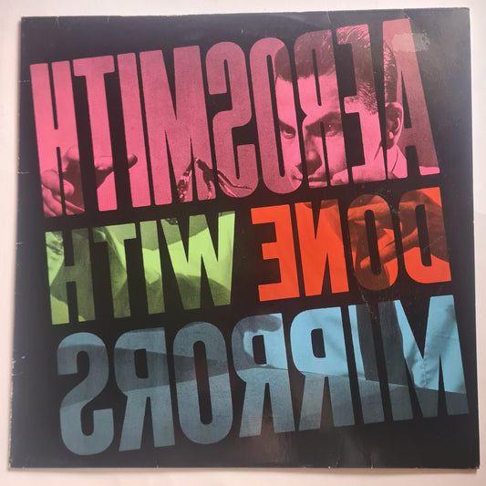 Aerosmith – Done With Mirrors - 1985 - Vinyl Record LP - Sound Hound Records