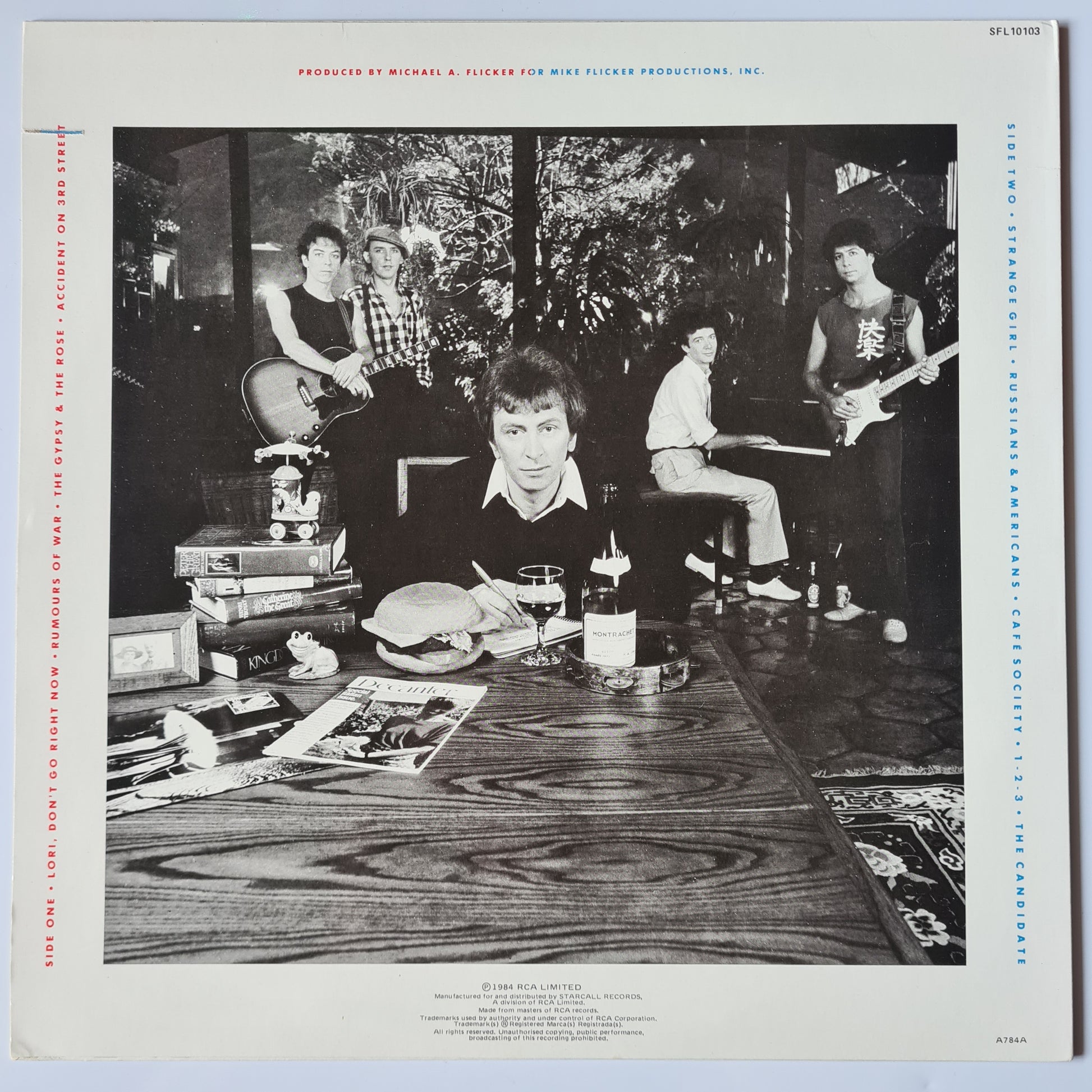 Al Stewart – Russians & Americans - 1984 - Vinyl Record LP (near mint) - Sound Hound Records