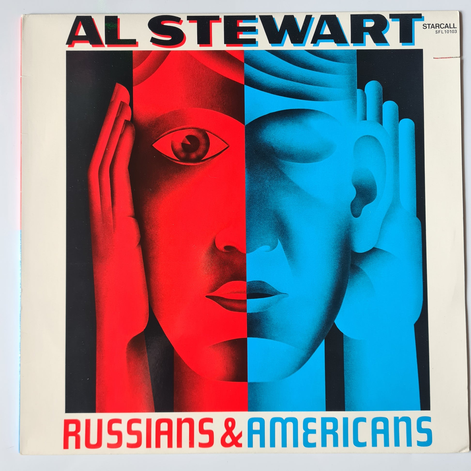 Al Stewart – Russians & Americans - 1984 - Vinyl Record LP (near mint) - Sound Hound Records