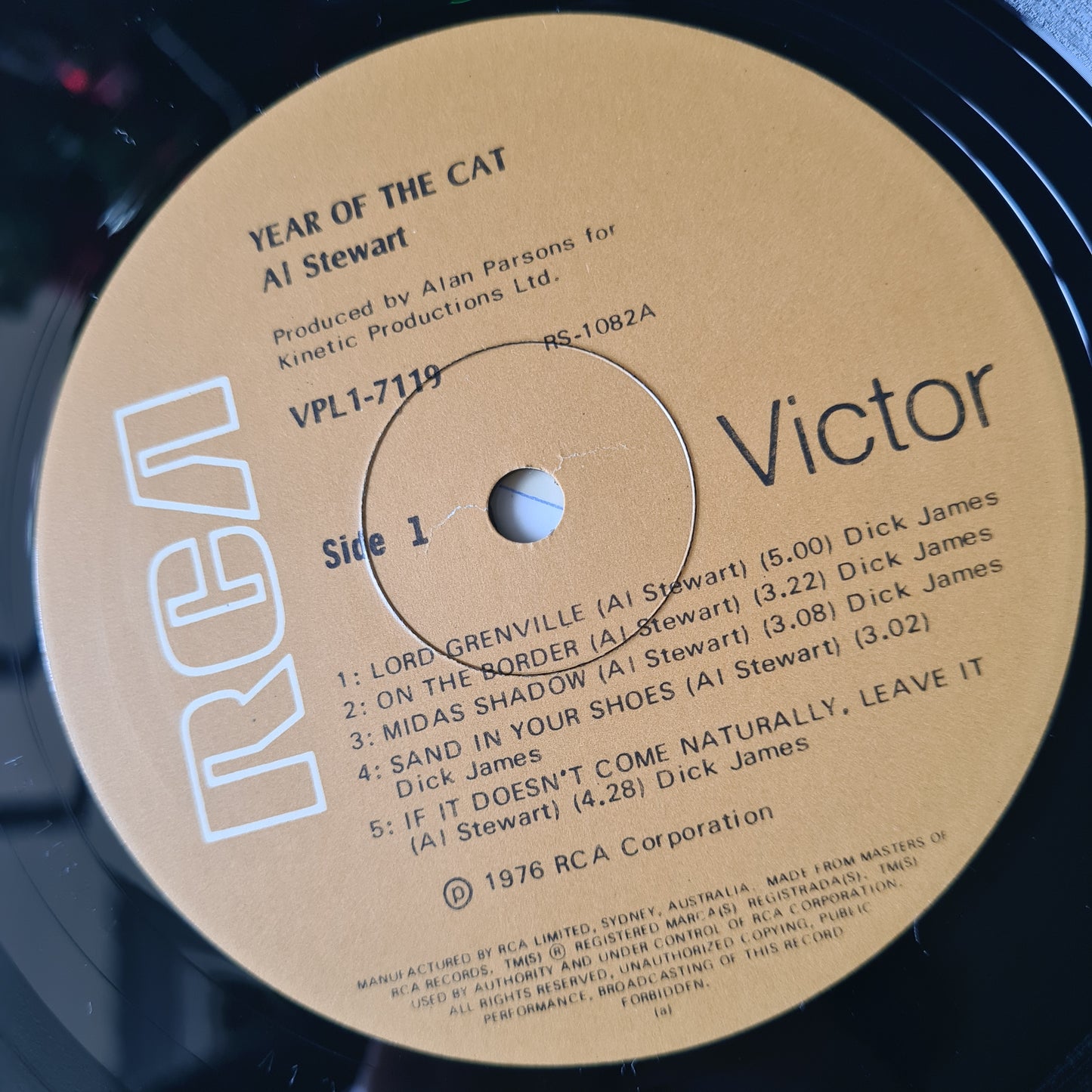 Al Stewart – Year Of The Cat - 1976 (Gatefold Australian Pressing) - Vinyl Record LP (near mint) - Sound Hound Records