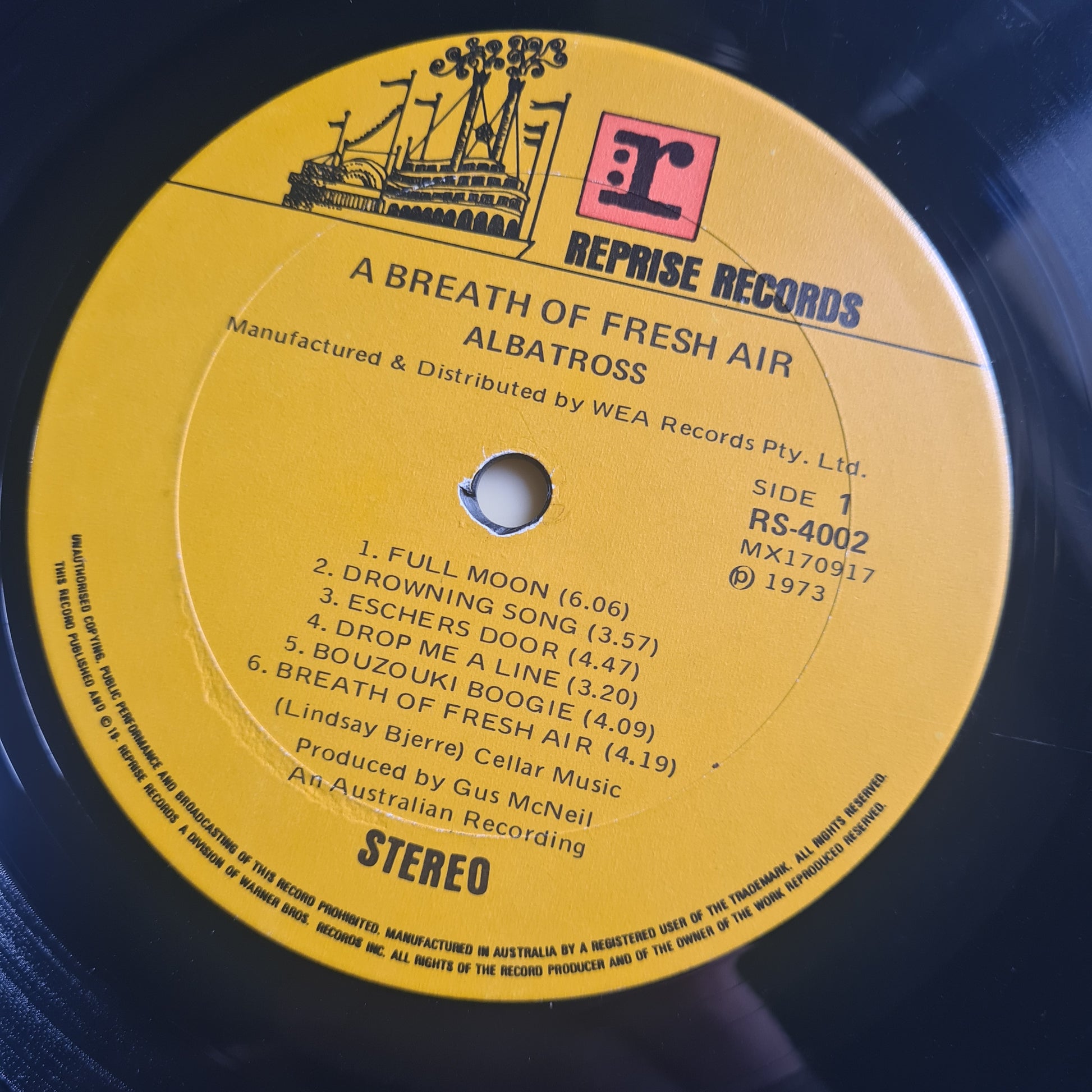 Albatross – A Breath Of Fresh Air - 1973 - Vinyl Record LP - Sound Hound Records
