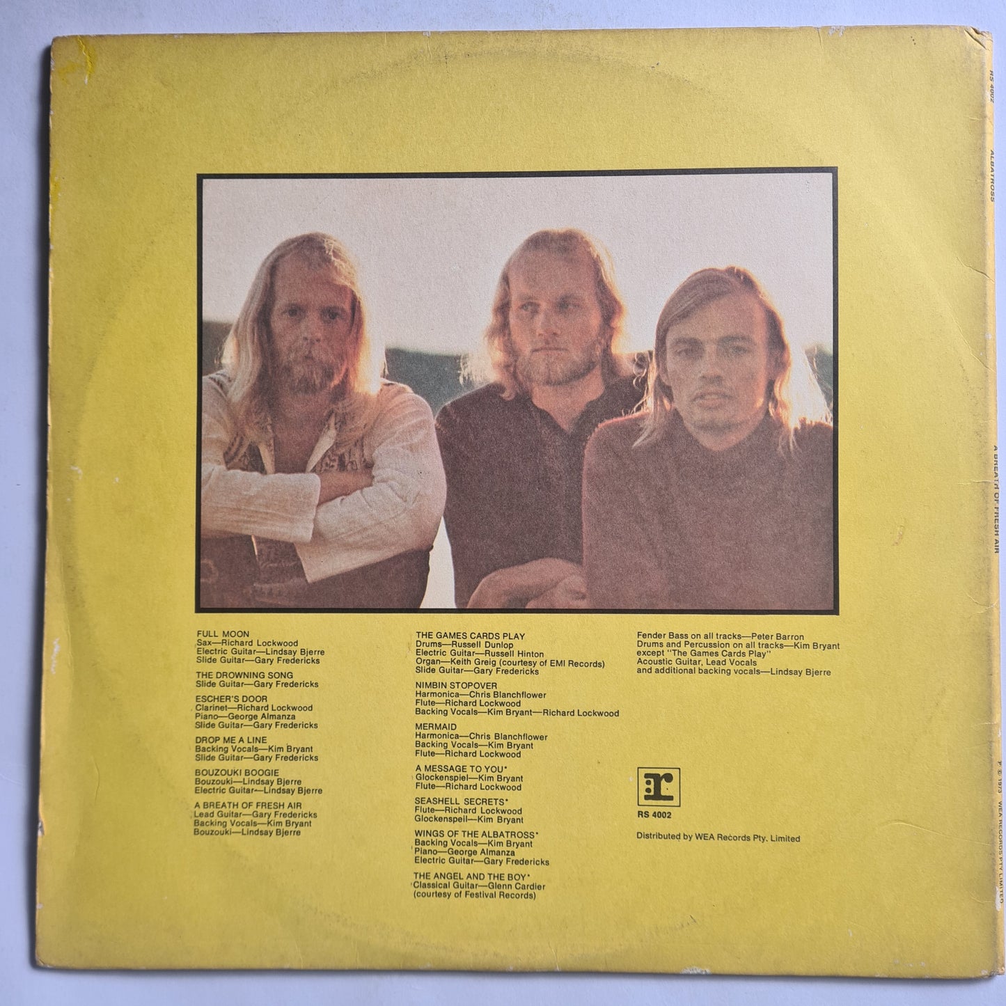 Albatross – A Breath Of Fresh Air - 1973 - Vinyl Record LP - Sound Hound Records