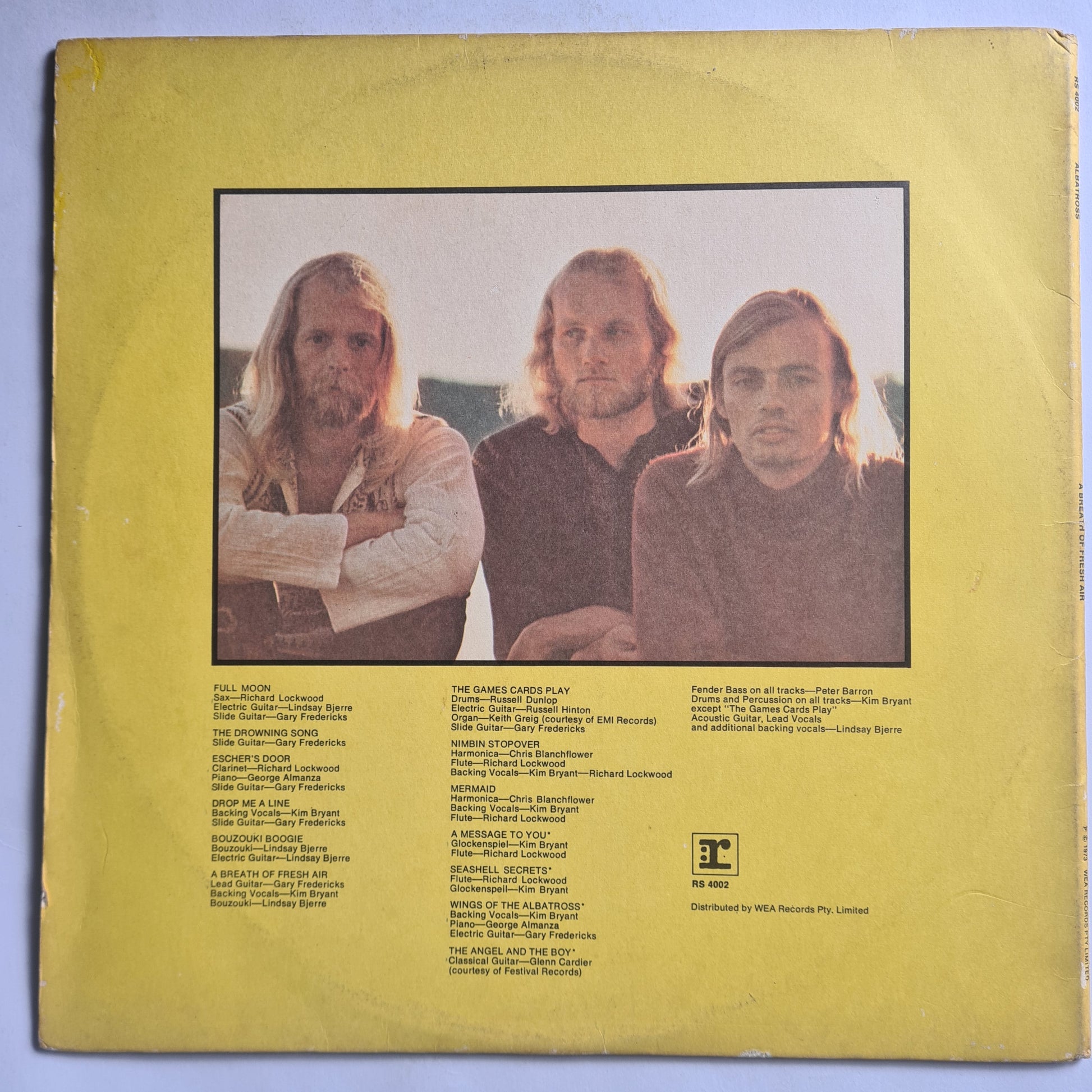 Albatross – A Breath Of Fresh Air - 1973 - Vinyl Record LP - Sound Hound Records