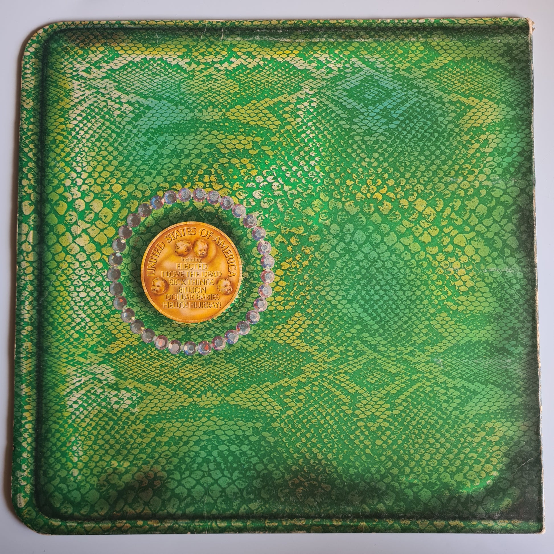 Alice Cooper – Billion Dollar Babies - 1973 (1975 USA Pressing) - Vinyl Record LP - Sound Hound Records