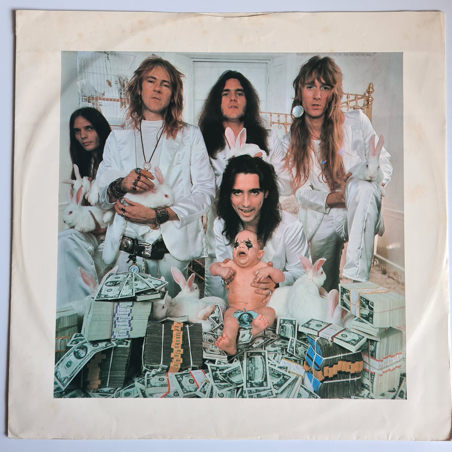 Alice Cooper – Billion Dollar Babies - 1973 (1975 USA Pressing) - Vinyl Record LP - Sound Hound Records