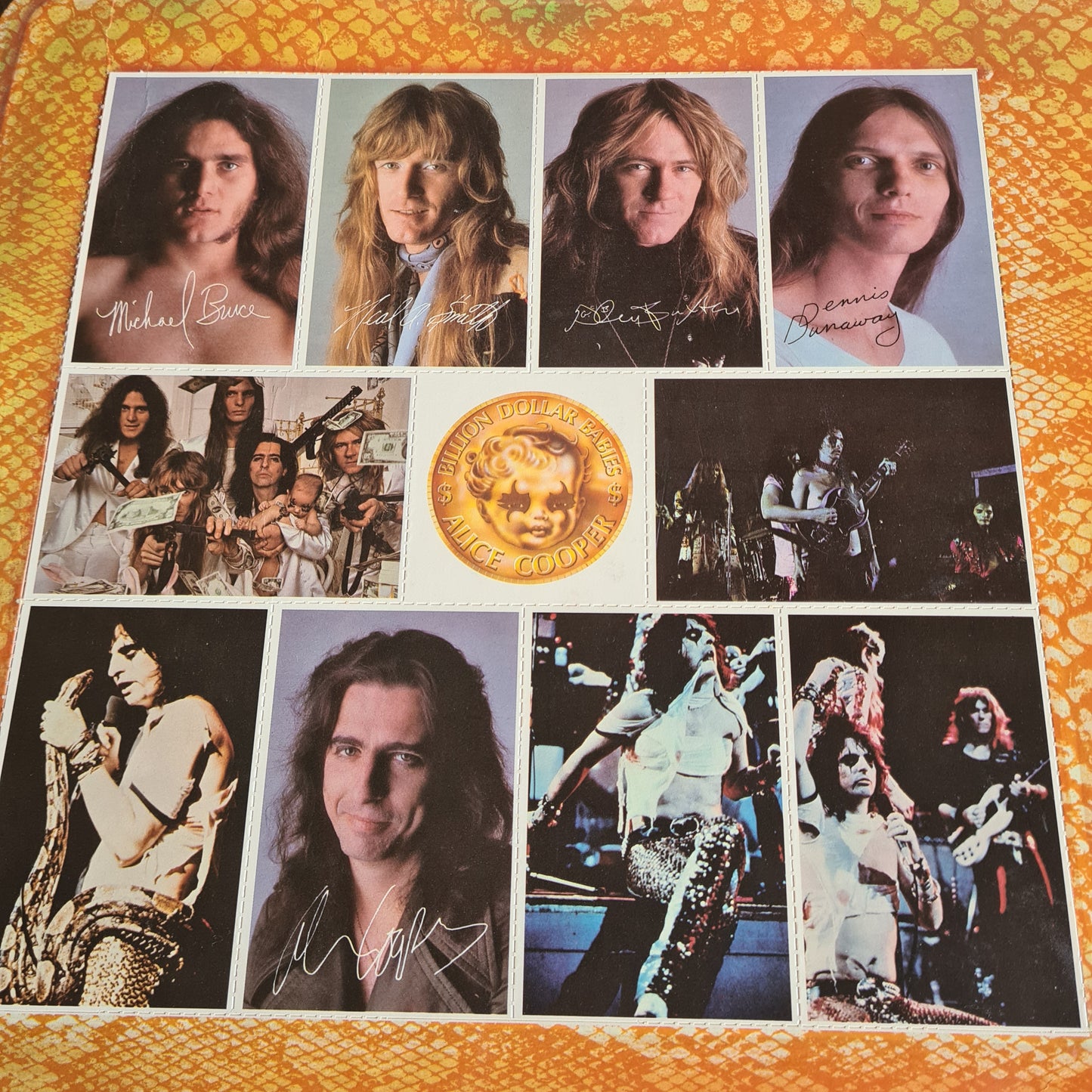 Alice Cooper – Billion Dollar Babies - 1973 (1975 USA Pressing) - Vinyl Record LP - Sound Hound Records