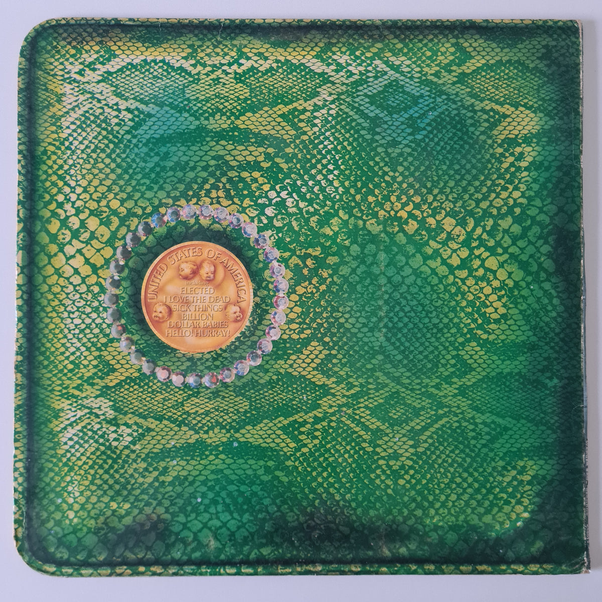 Alice Cooper – Billion Dollar Babies (with Billion Dollar Note Poster) - 1973 (1975 USA Pressing) - Vinyl Record LP - Sound Hound Records
