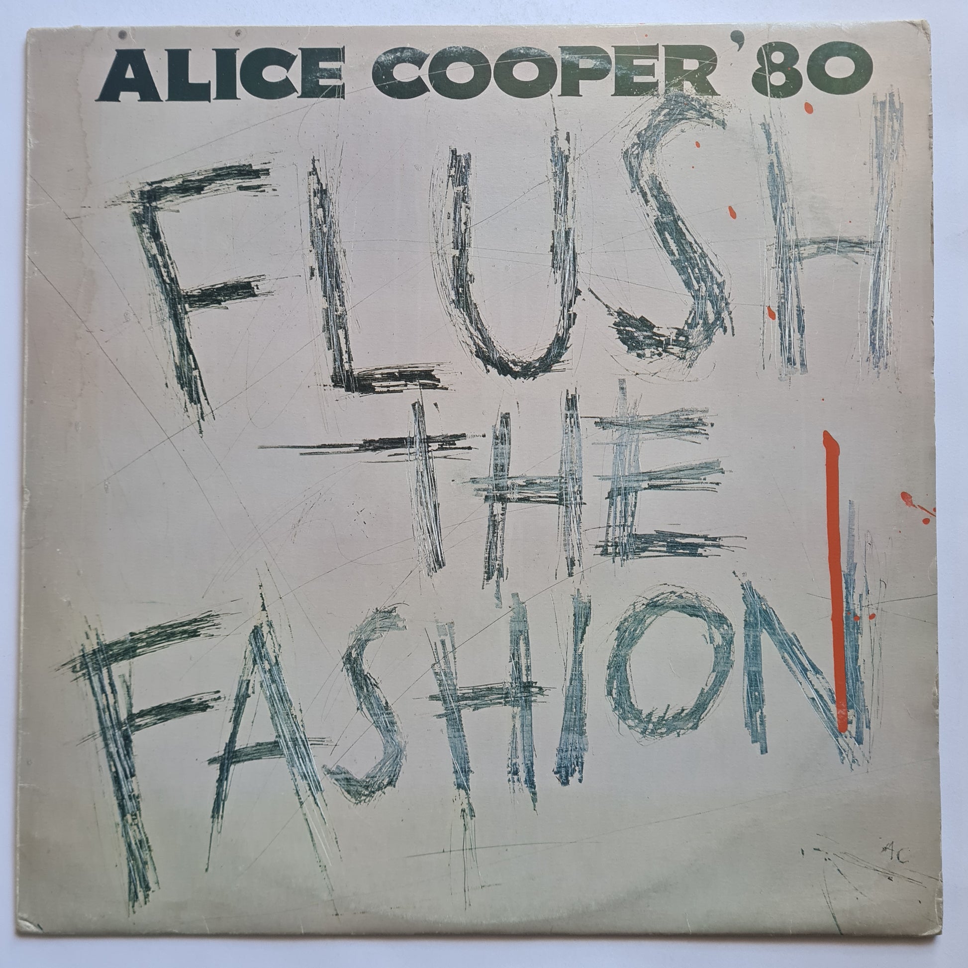 Alice Cooper – Flush The Fashion - 1980 - Vinyl Record LP - Sound Hound Records