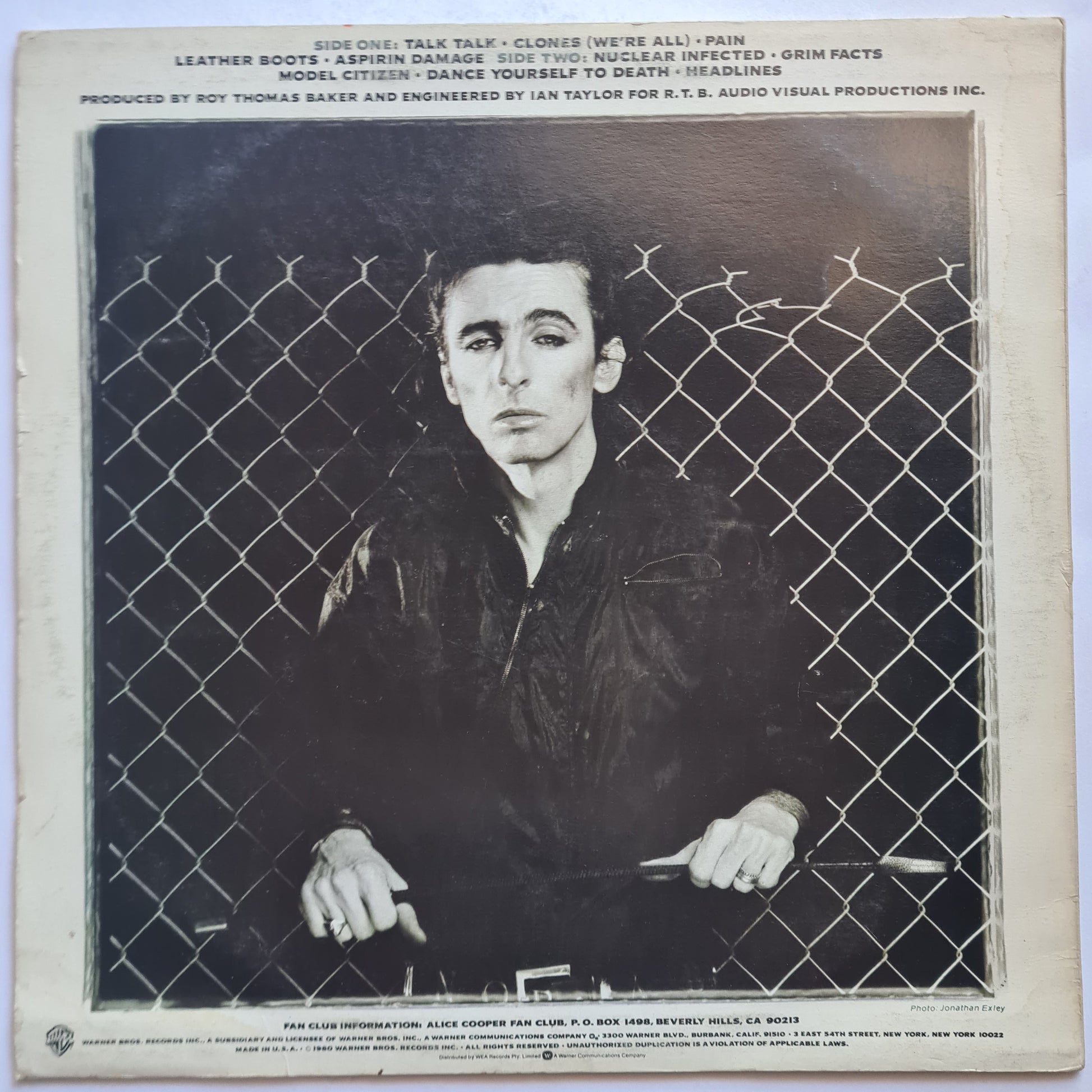 Alice Cooper – Flush The Fashion - 1980 - Vinyl Record LP - Sound Hound Records