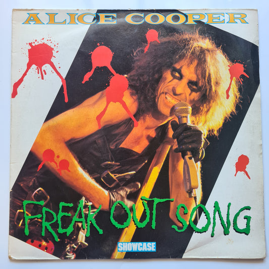 Alice Cooper – Freak Out Song - 1985 (UK Pressing) - Vinyl Record LP - Sound Hound Records