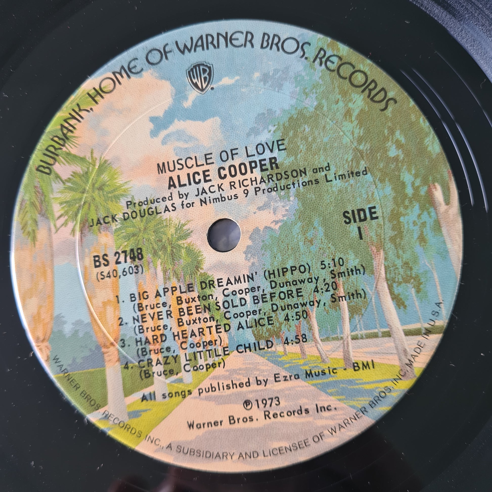 Alice Cooper – Muscle Of Love - 1973 (USA Terre Haute Pressing) - Vinyl Record LP (No Box) - Sound Hound Records