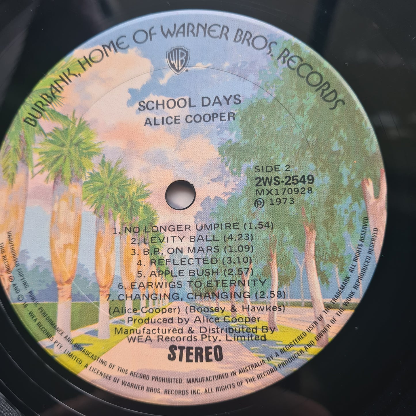 Alice Cooper – School Days: The Early Recordings (RECORD 1 ONLY: Pretties For You) - 1973 - Vinyl Record LP - Sound Hound Records