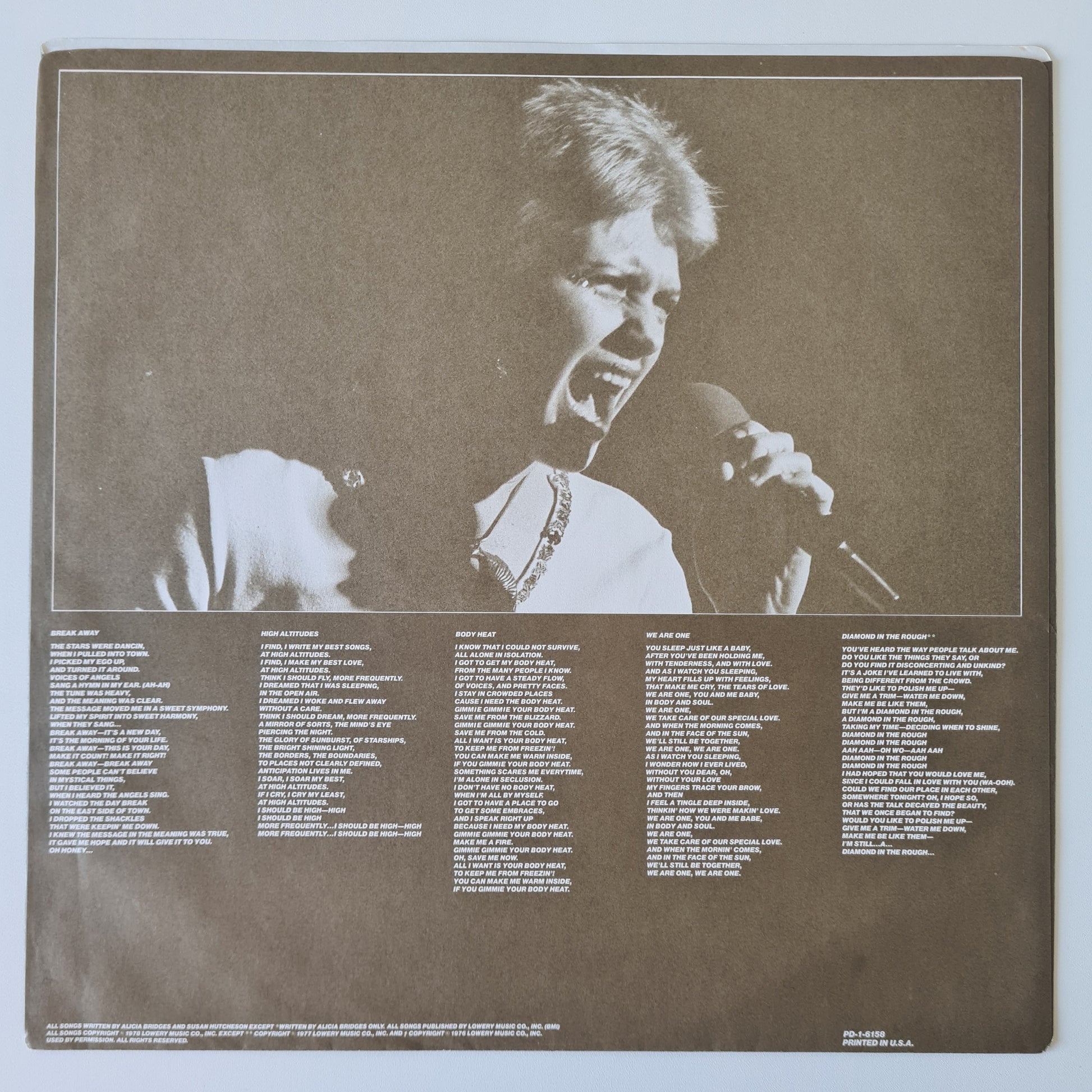 Alicia Bridges - Alicia Bridges - 1978 - Vinyl Record LP (near mint) - Sound Hound Records