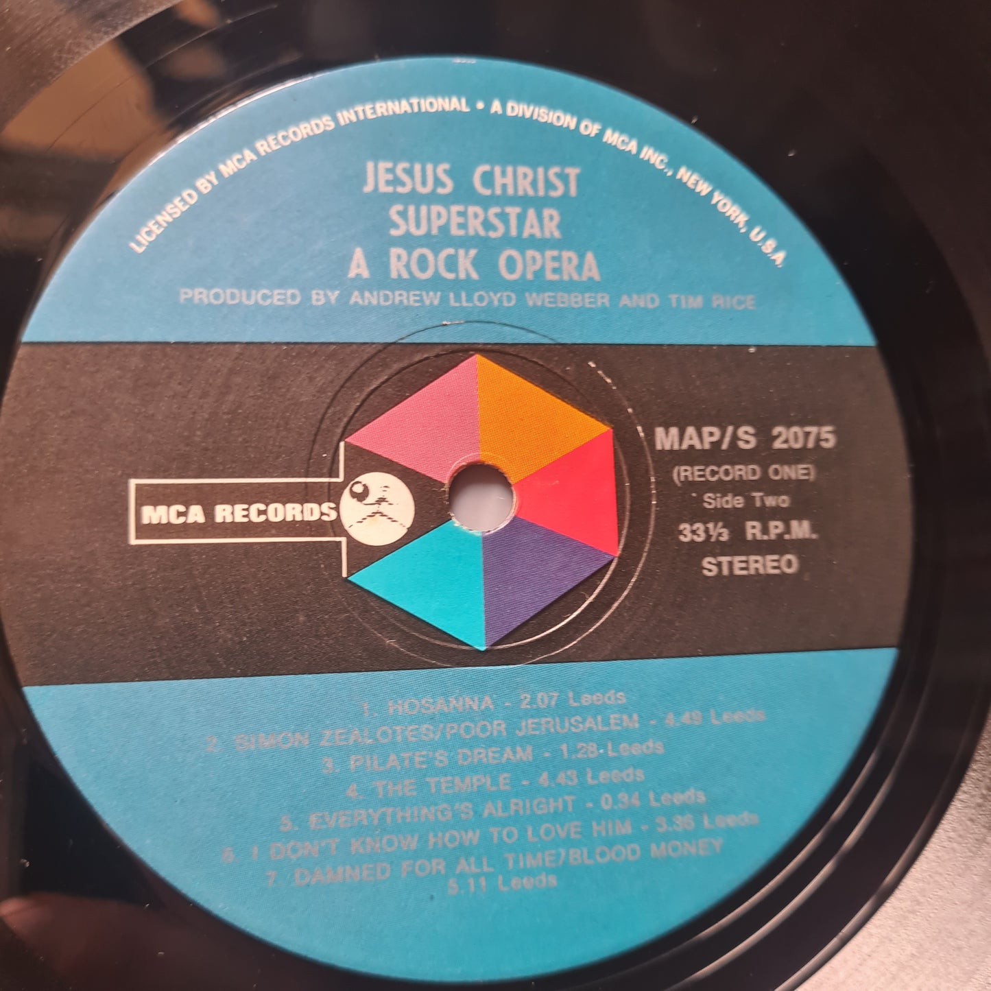 Andrew Lloyd Webber And Tim Rice ‎- Ian Gillan – Jesus Christ Superstar - 1970 (Gatefold) - Vinyl Record 2LP - Sound Hound Records