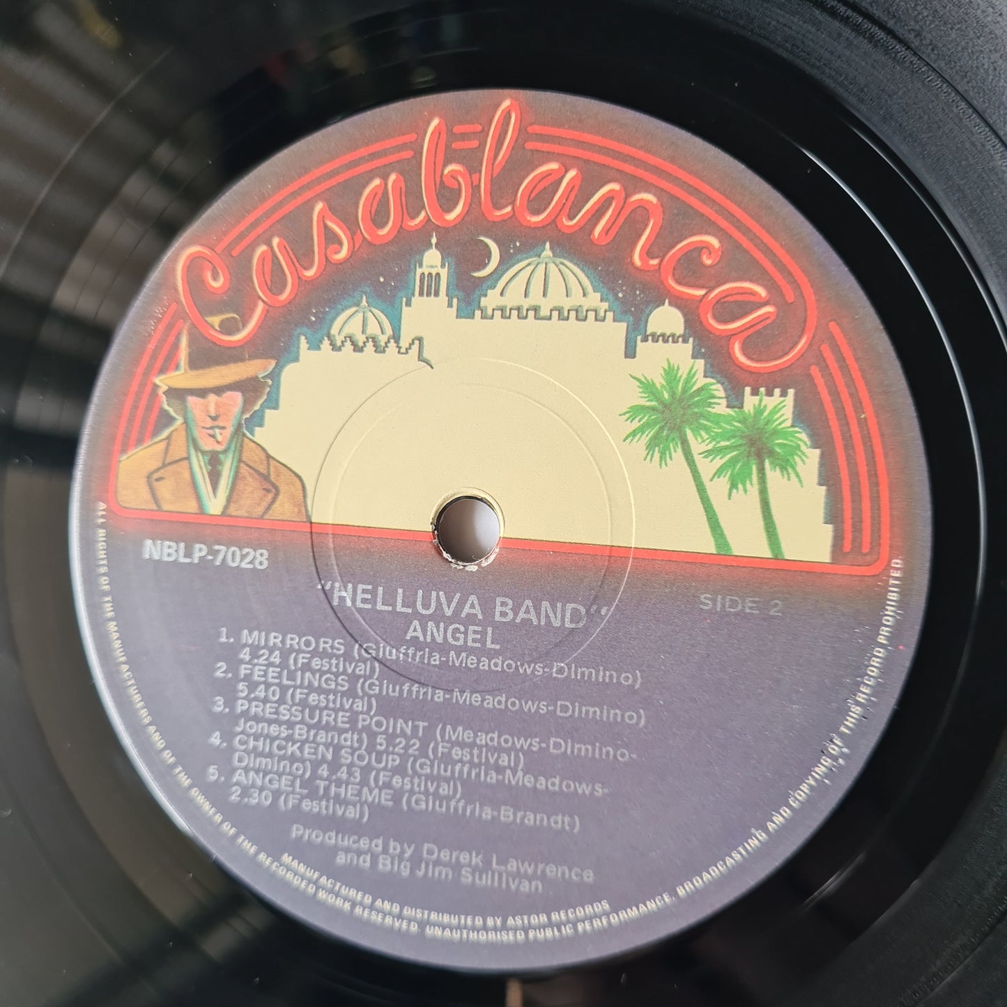 Angel – Helluva Band - 1976 - Vinyl Record LP - Sound Hound Records
