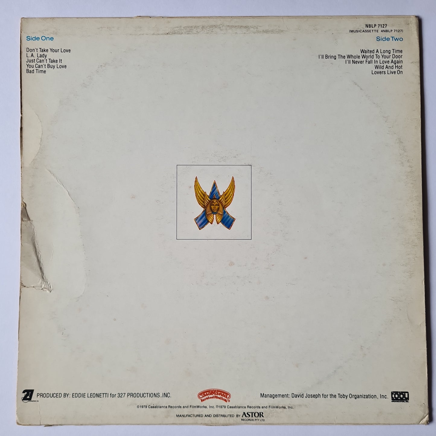 Angel – Sinfull - 1979 - Vinyl Record LP - Sound Hound Records