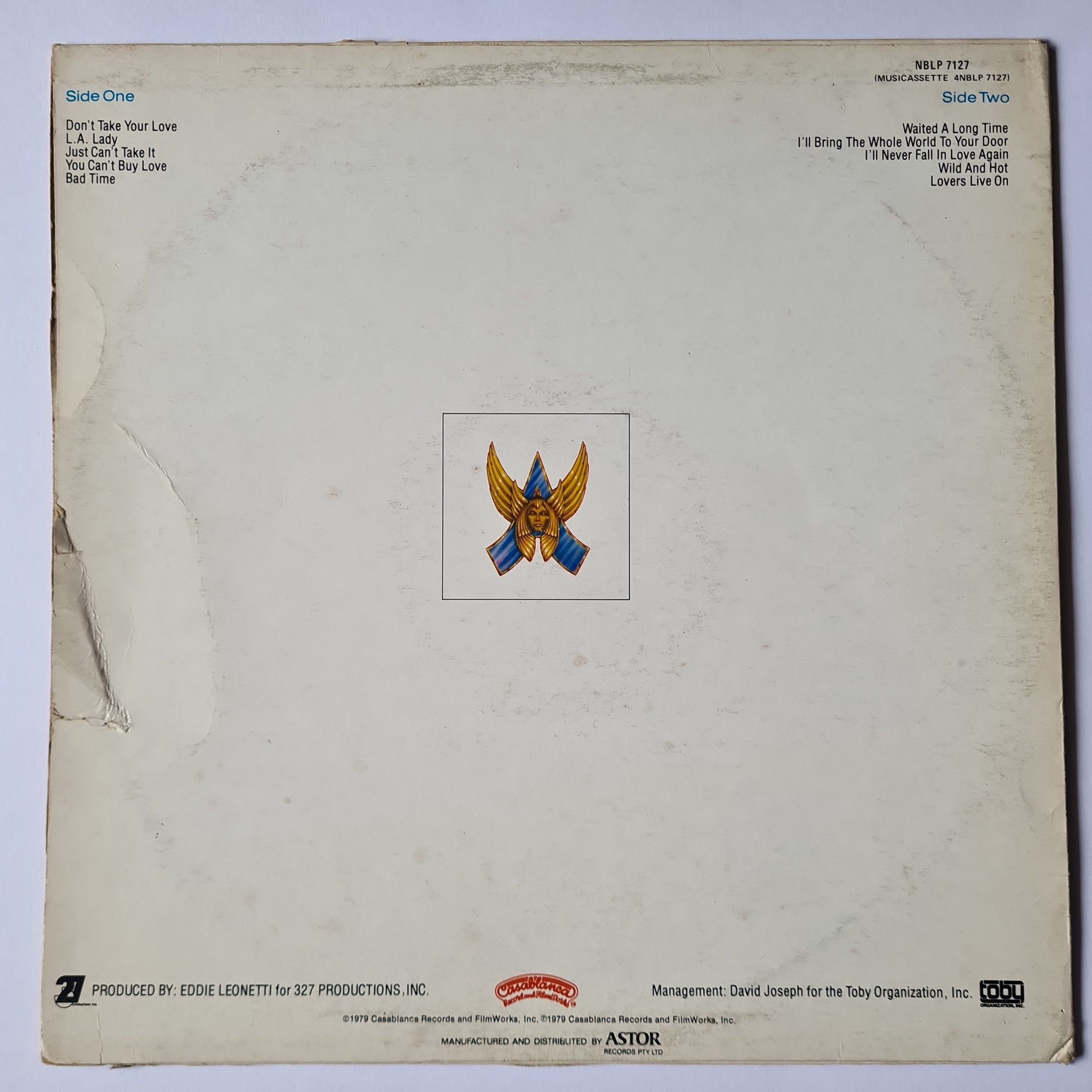 Angel – Sinfull - 1979 - Vinyl Record LP - Sound Hound Records