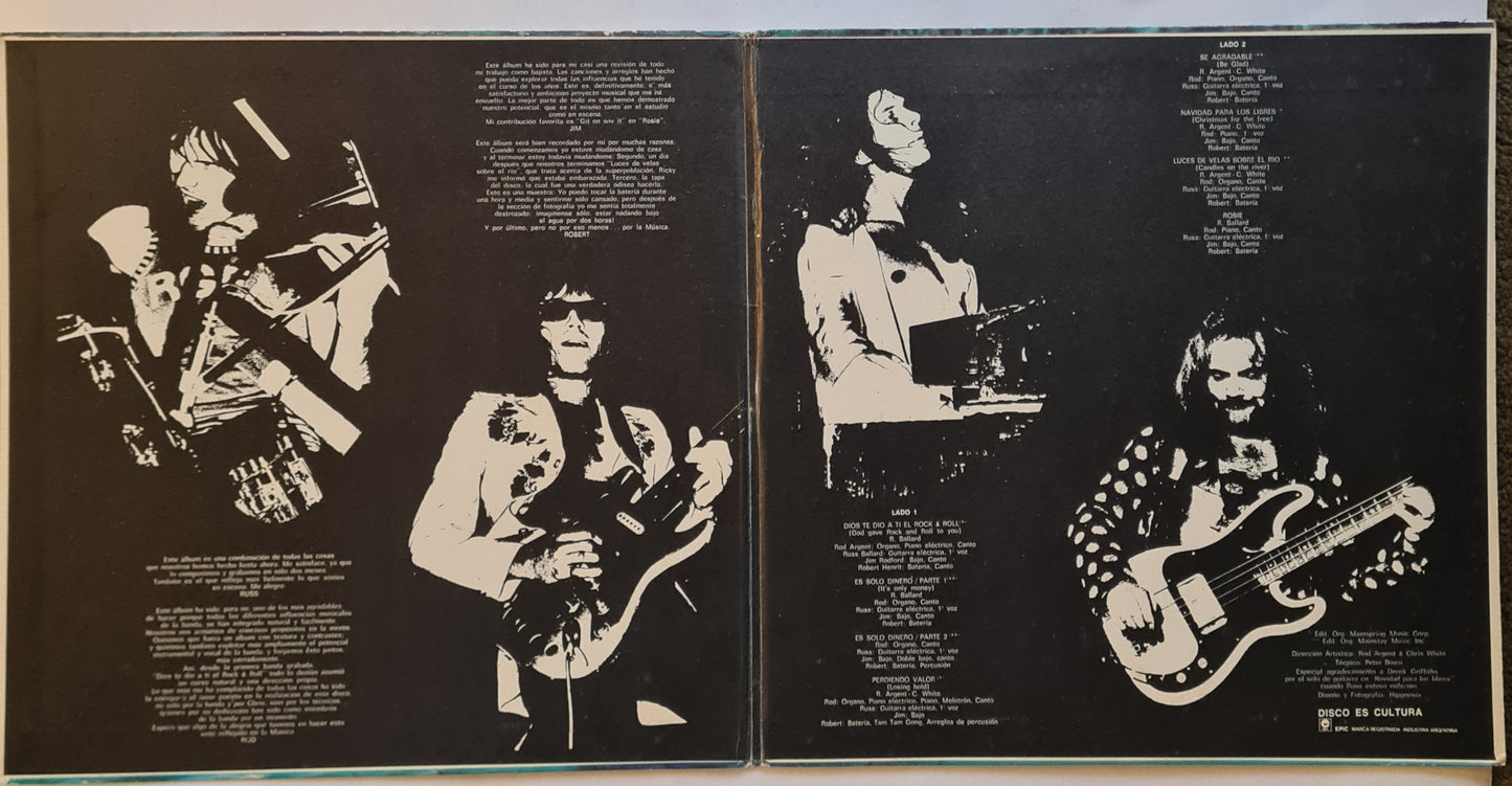Argent – En Las Profundidades (In Deep) - 1973 - Vinyl Record LP (Argentina Pressing) - Sound Hound Records